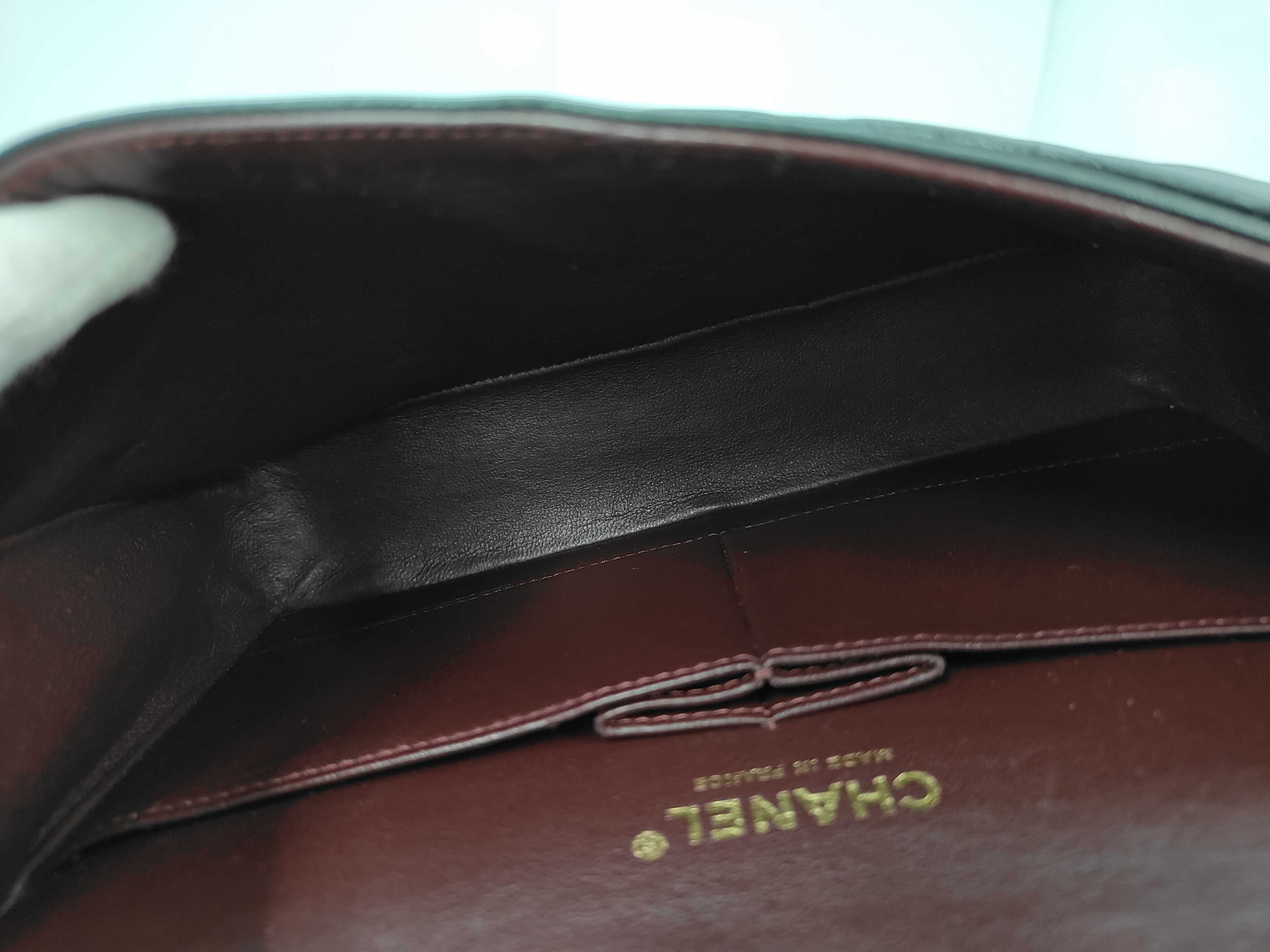 Matelassé 25 Double Flap Double Chain Lambskin Shoulder Bag — view 10
