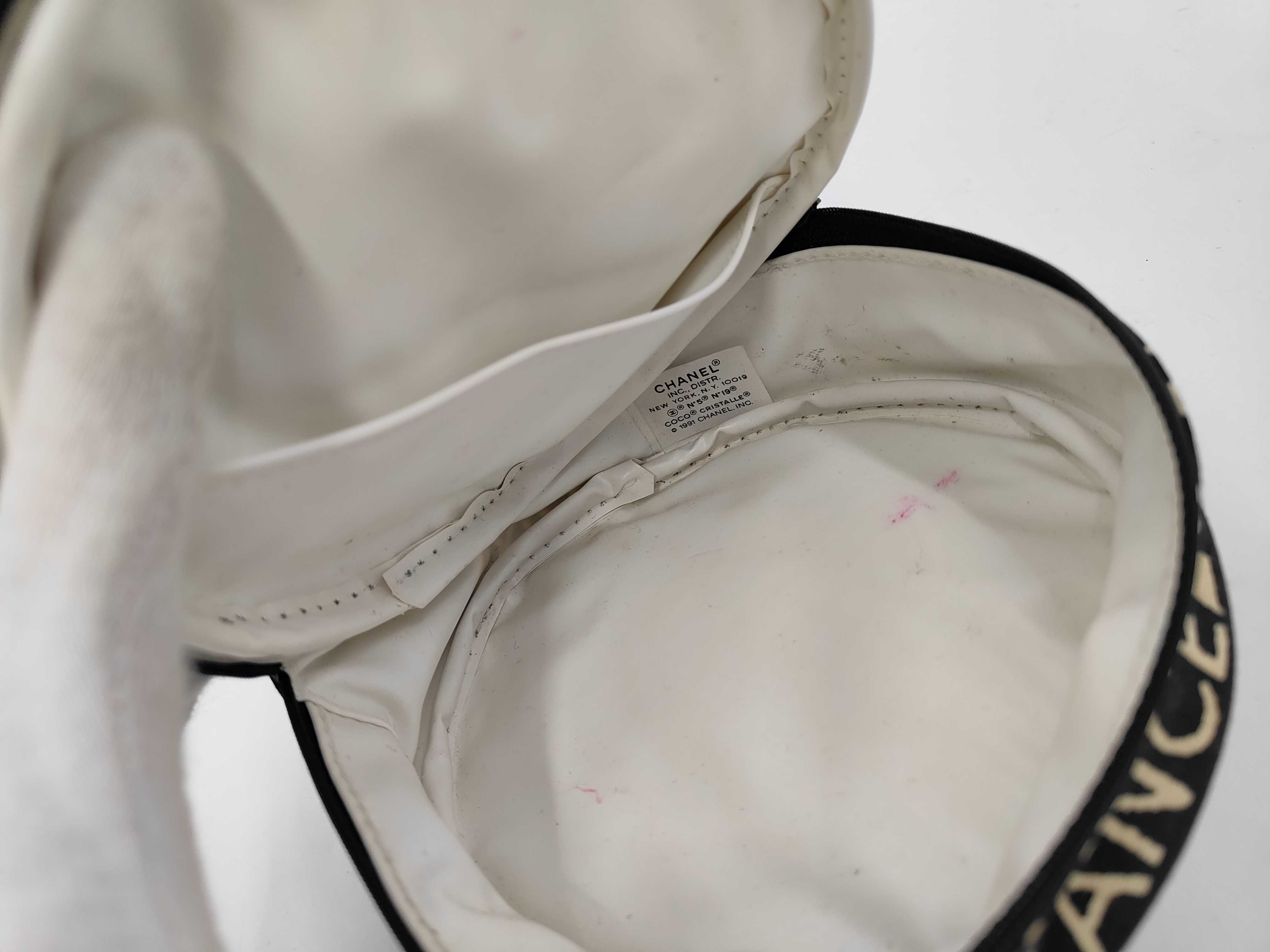 Enamel Chanel Canvas Pouch — view 5