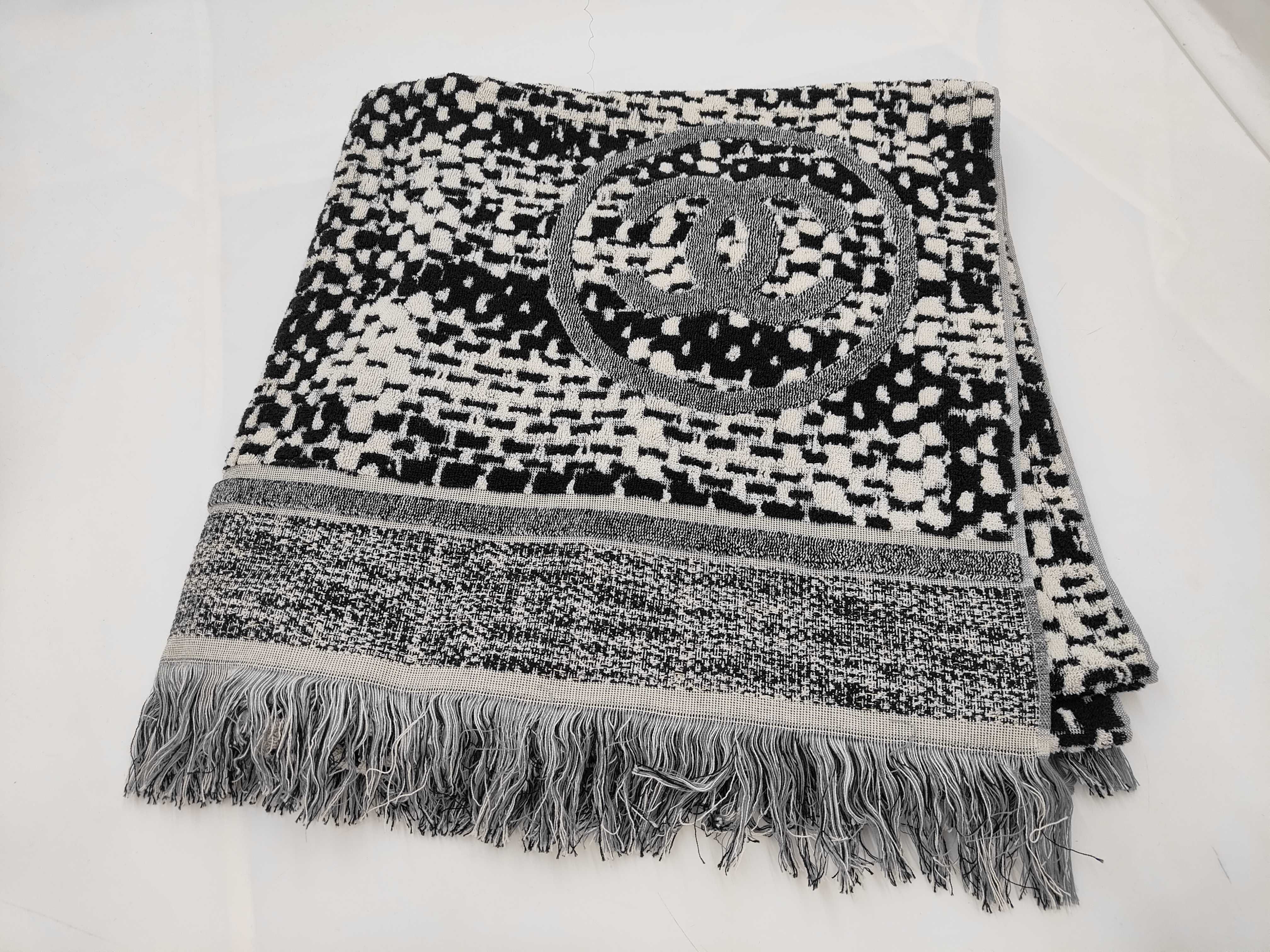 Tote Bag, Terrycloth, Black & White, Dust Bag, Towel Bag — view 13