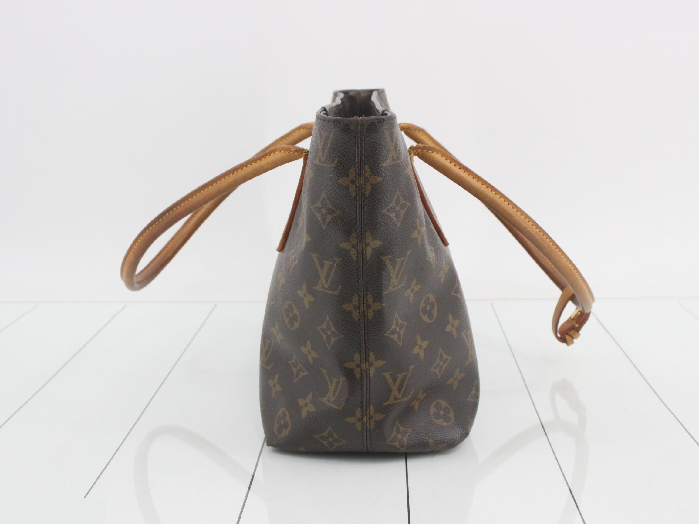 M40608 Raspail PM Tote Bag, Monogram, Brown — view 3