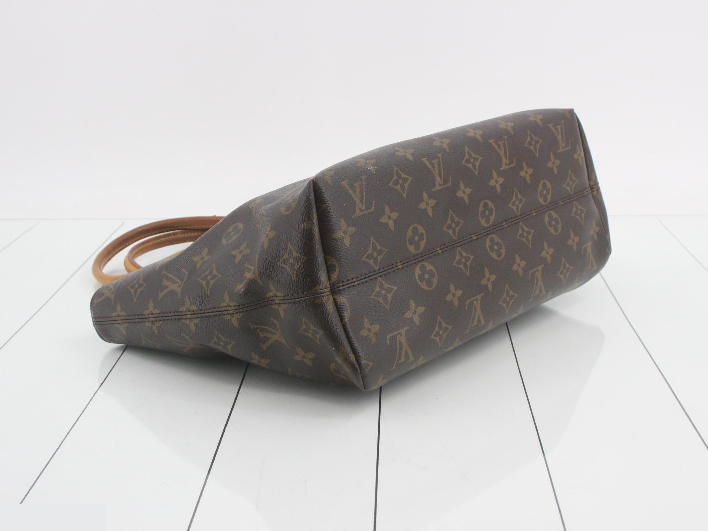 M40608 Raspail PM Tote Bag, Monogram, Brown — view 5