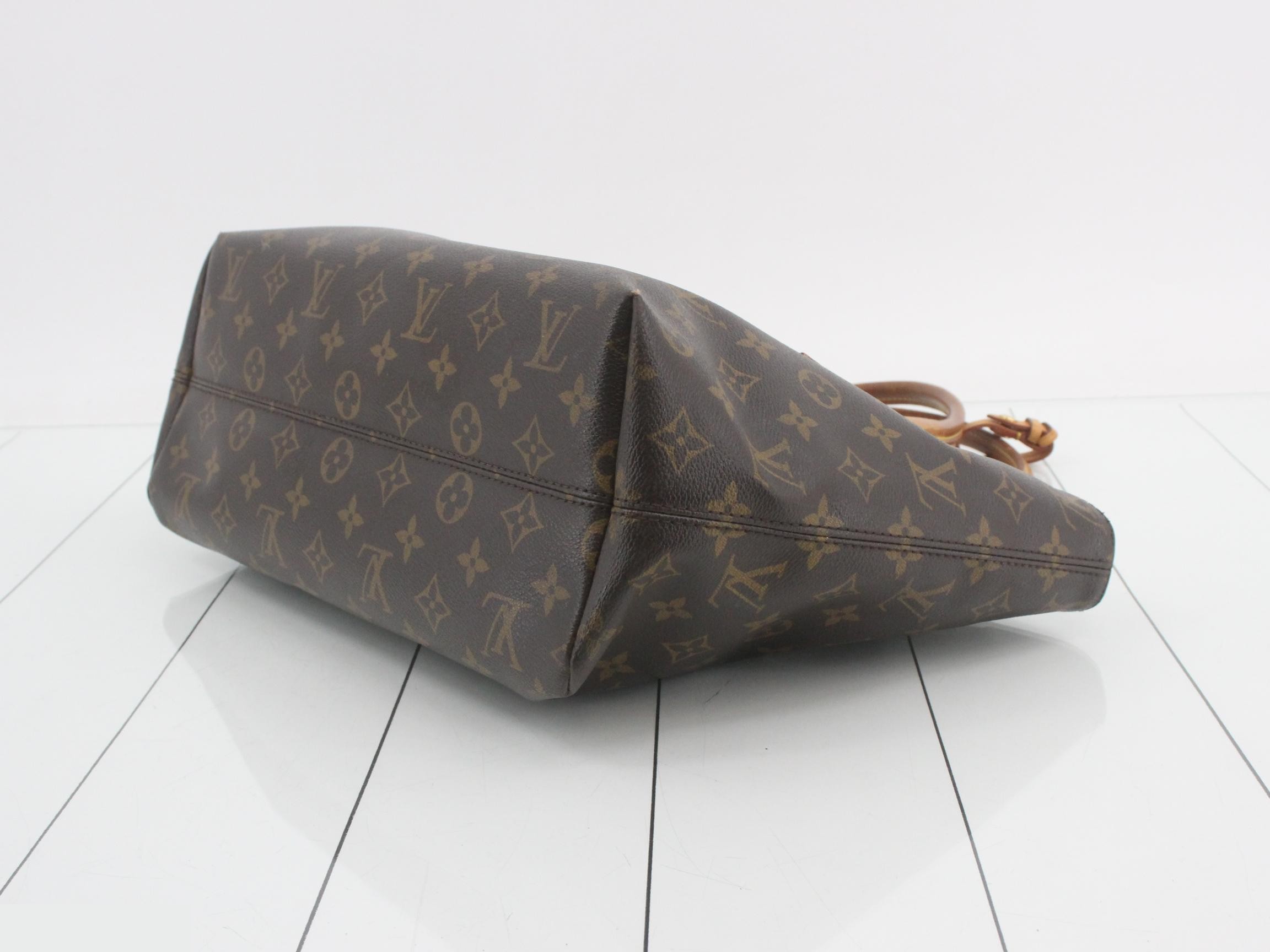 M40608 Raspail PM Tote Bag, Monogram, Brown — view 6