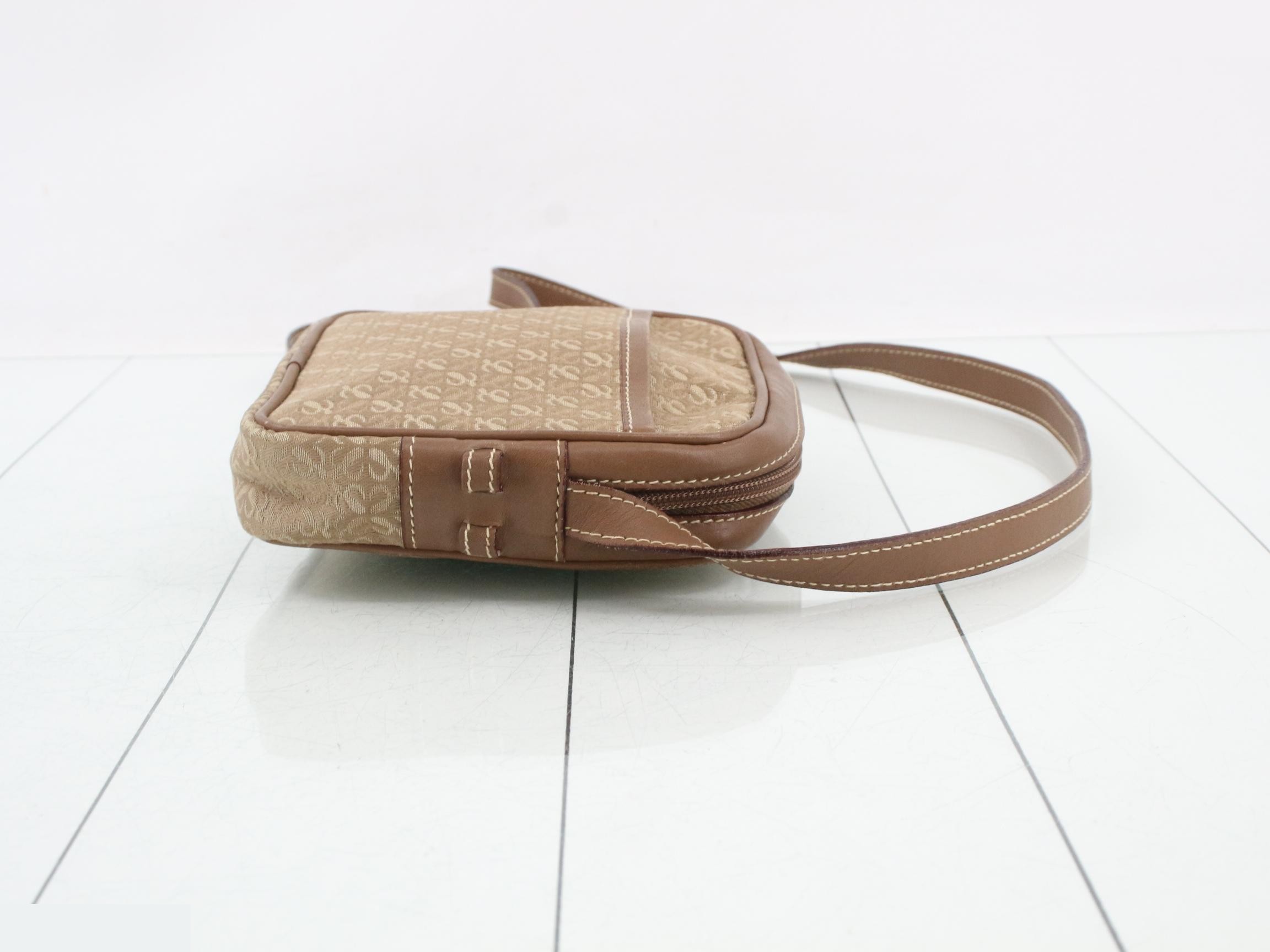 Other lines: Bags & Shoulder Bags, Anagram Pattern, Canvas, Brown — view 3