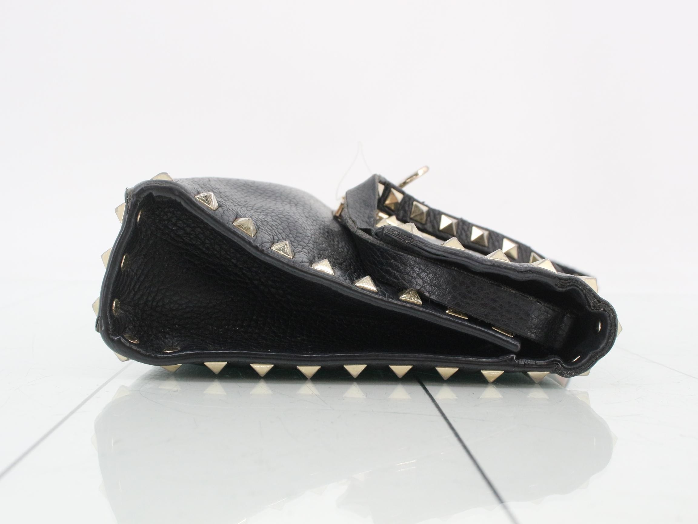 Rockstud bag/shoulder bag, black — view 3