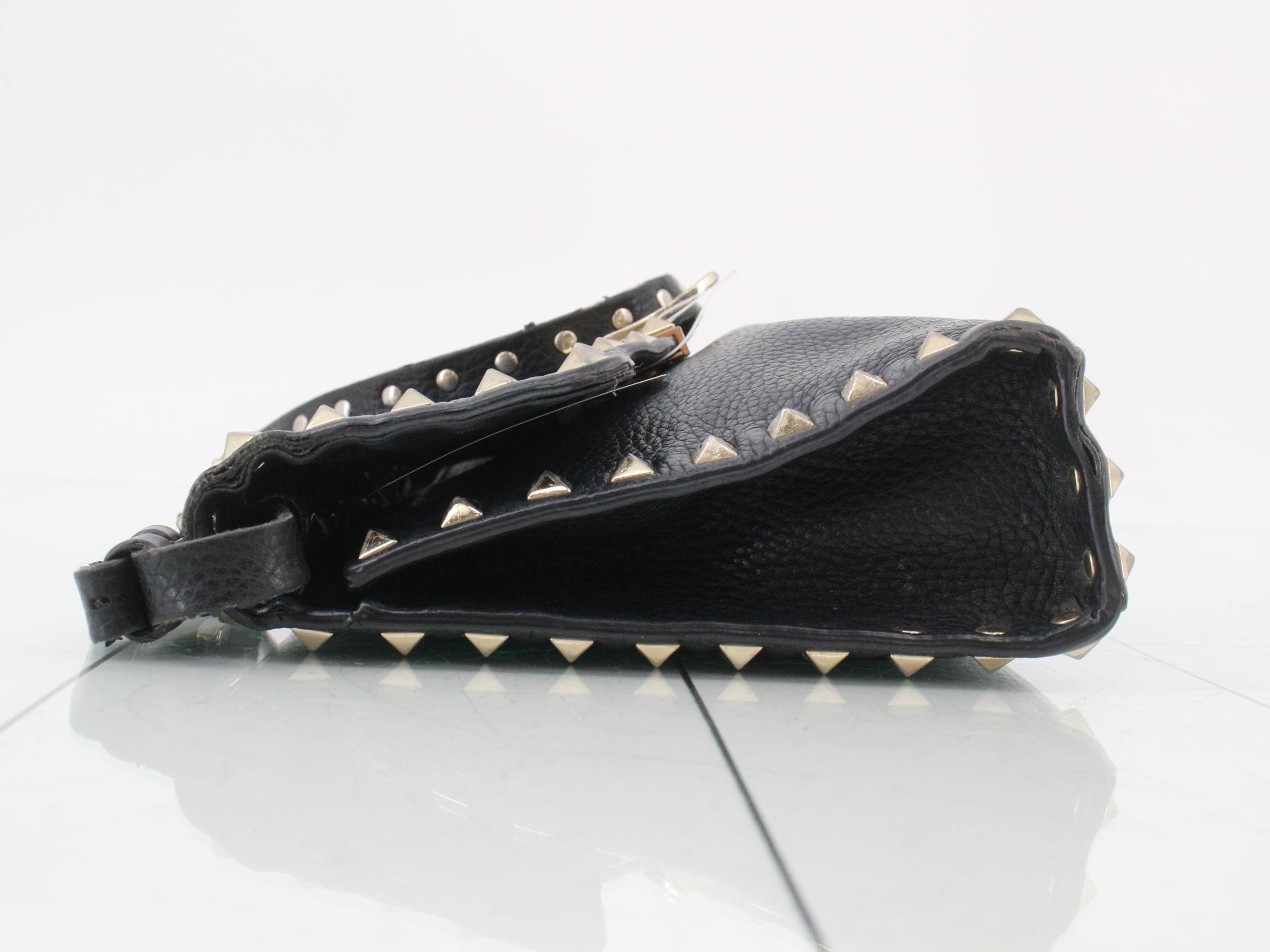Rockstud bag/shoulder bag, black — view 4