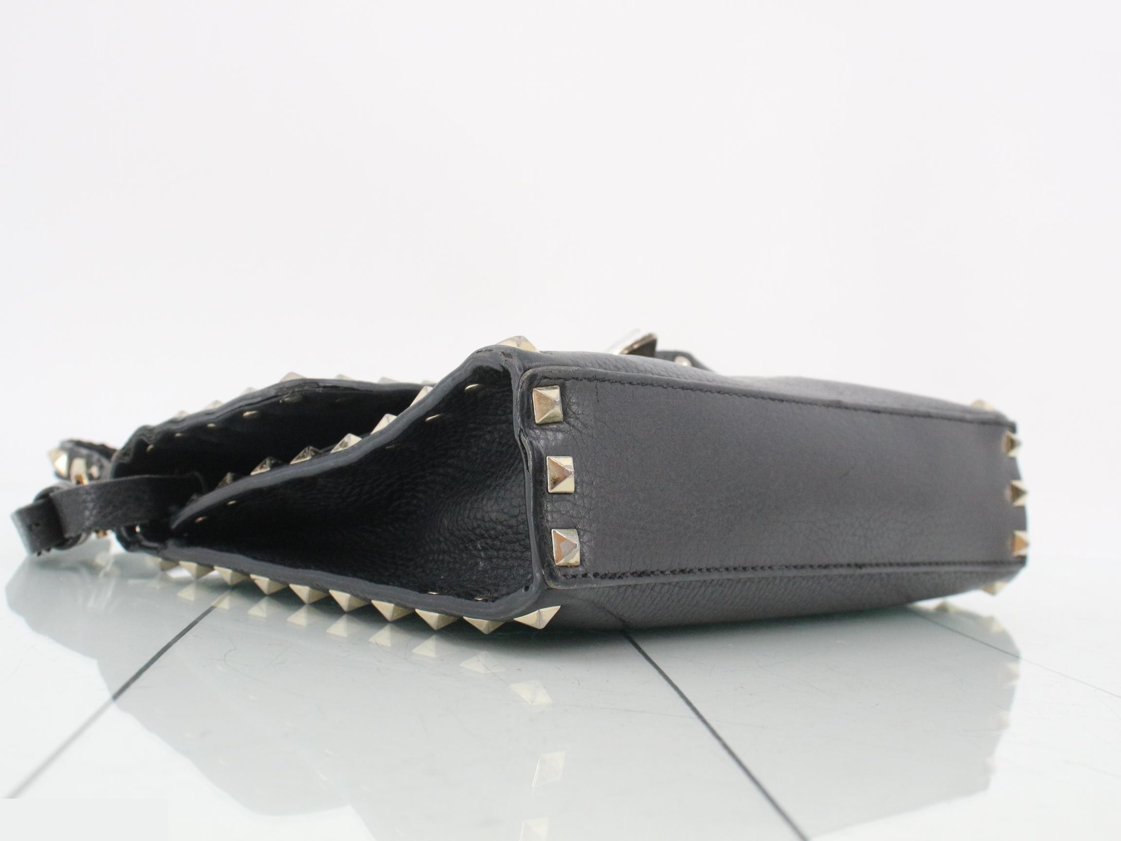 Rockstud bag/shoulder bag, black — view 5