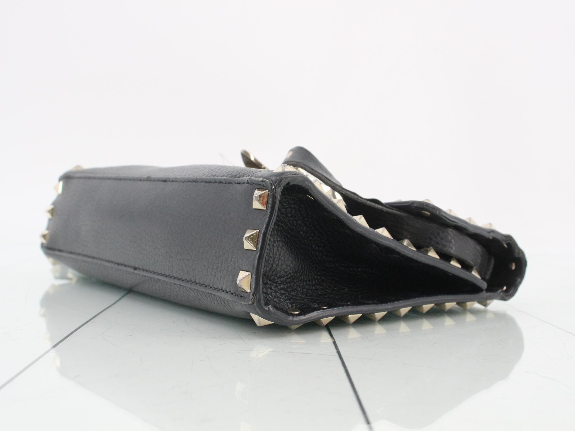 Rockstud bag/shoulder bag, black — view 6