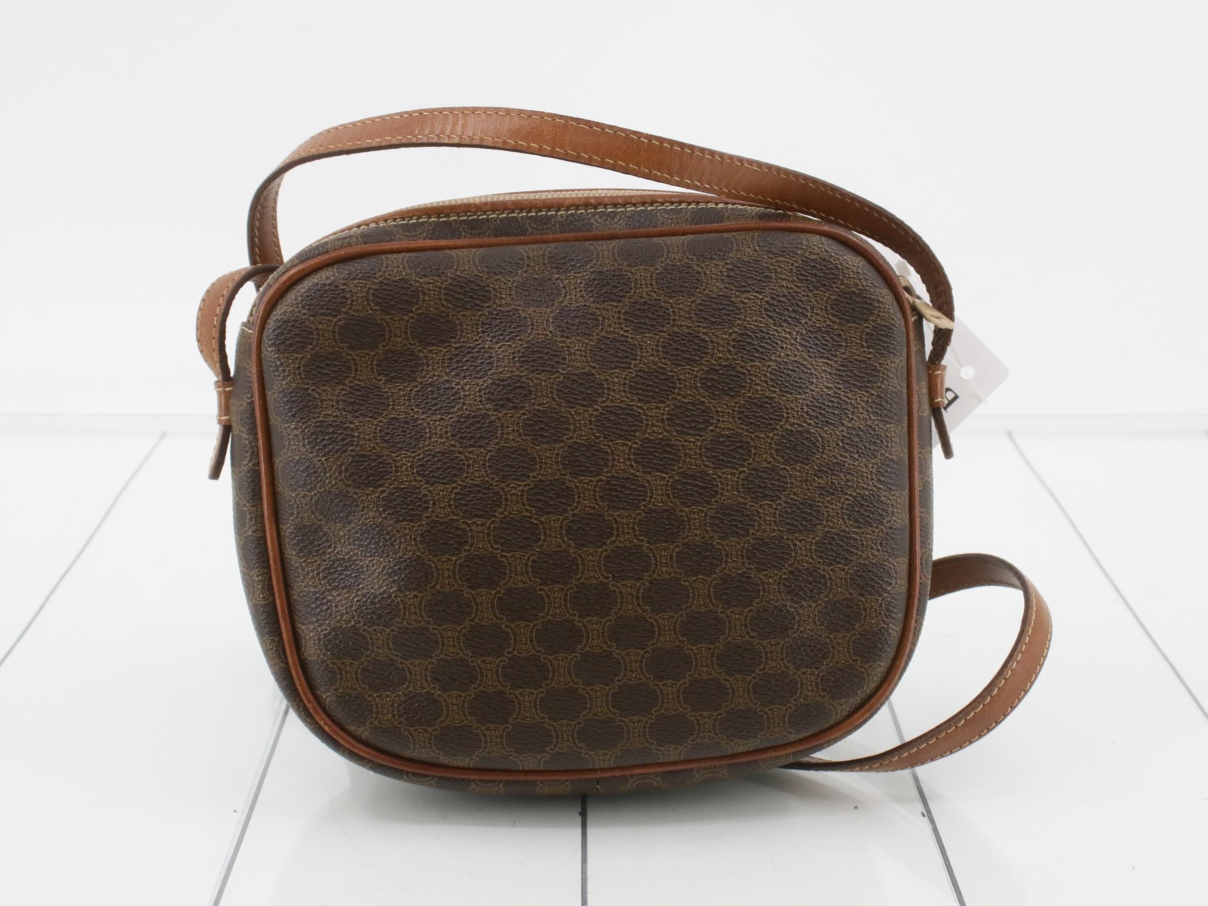 Macadam shoulder bag brown PVC — view 2