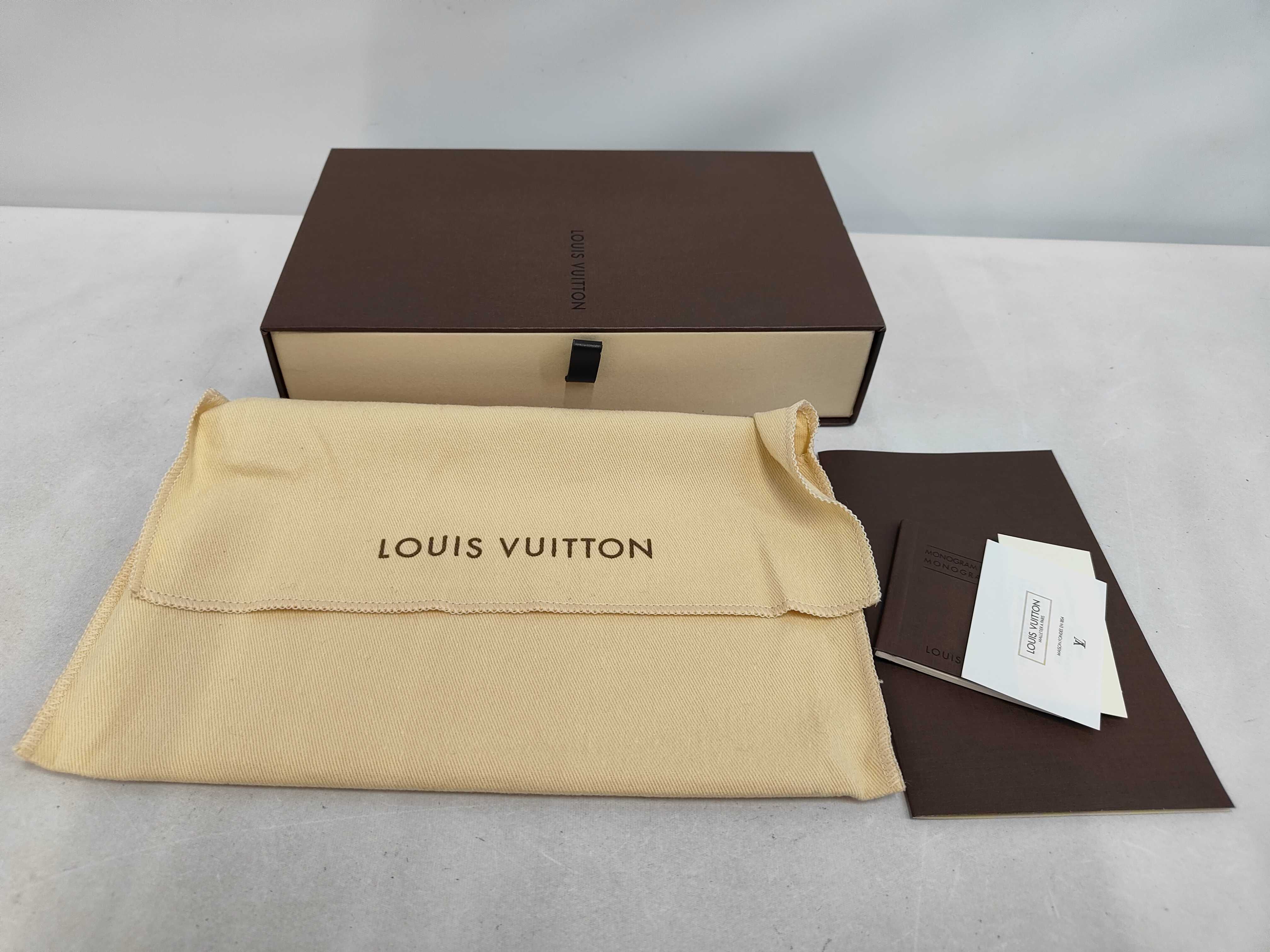 M60104 Monogram Portefeuille Sarah Leopard Wallet with Box and Dust Bag — view 9