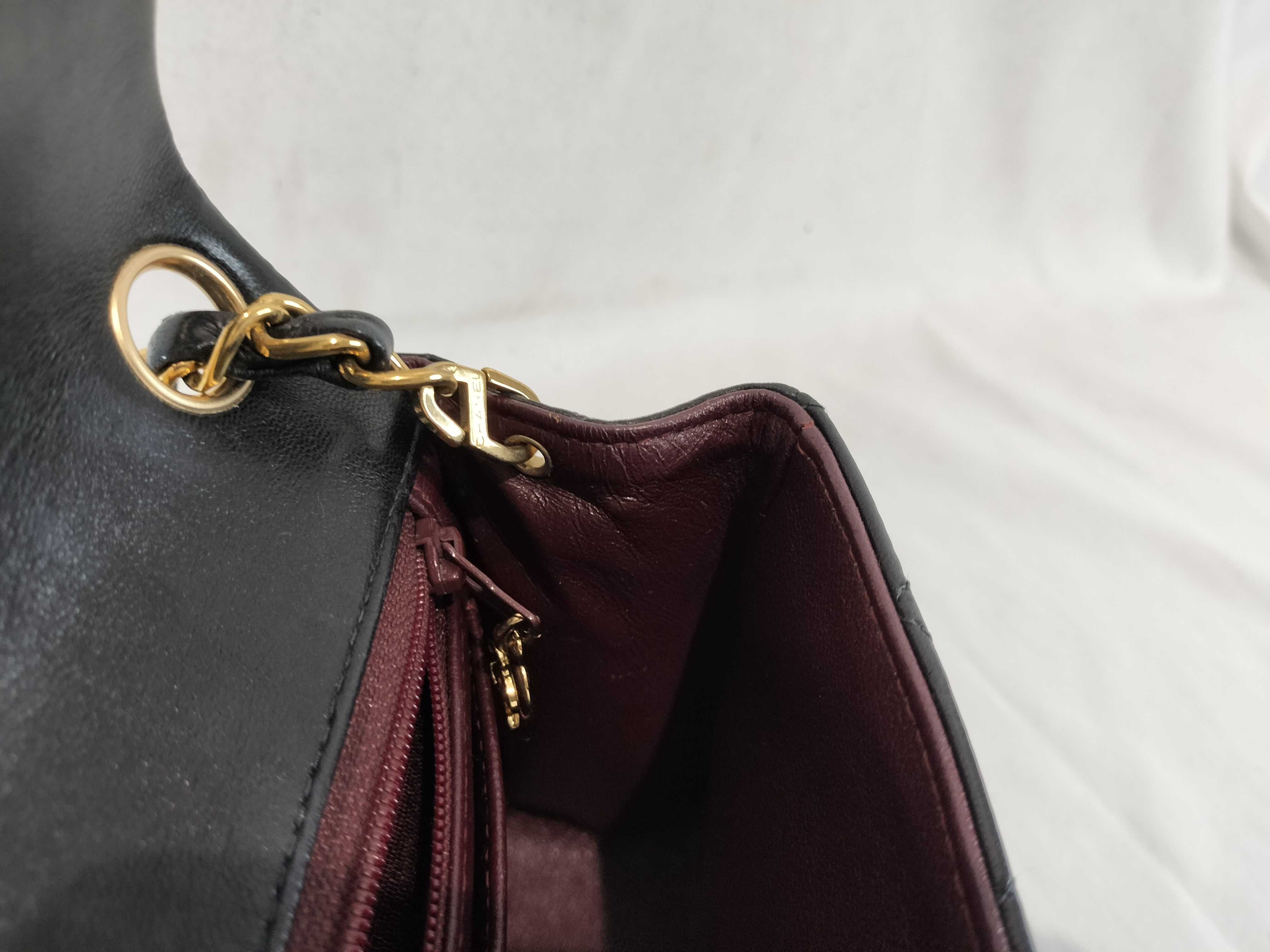 Calfskin Matelassé 17 Shoulder Bag (Repaired) — view 13