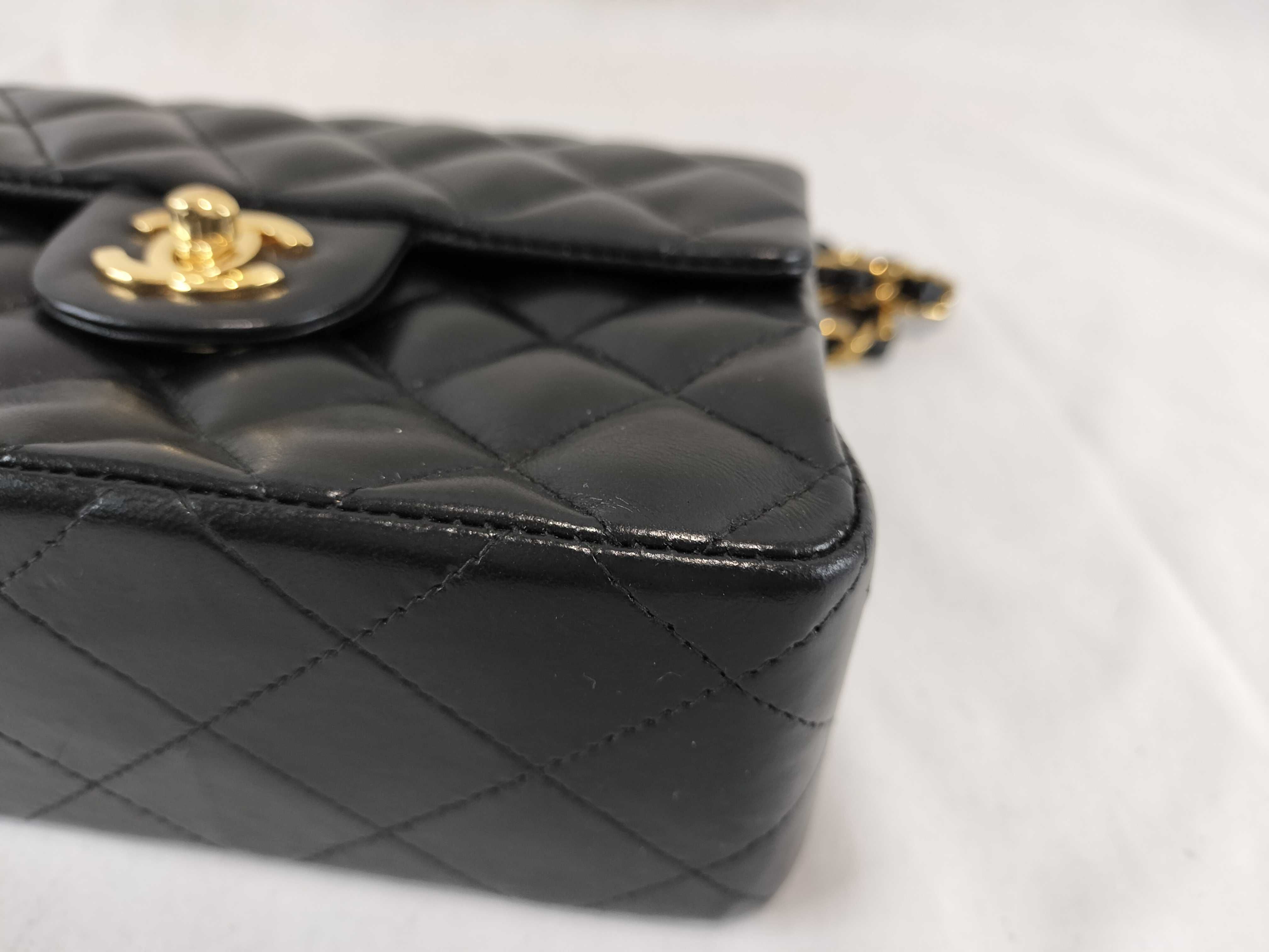 Calfskin Matelassé 17 Shoulder Bag (Repaired) — view 6