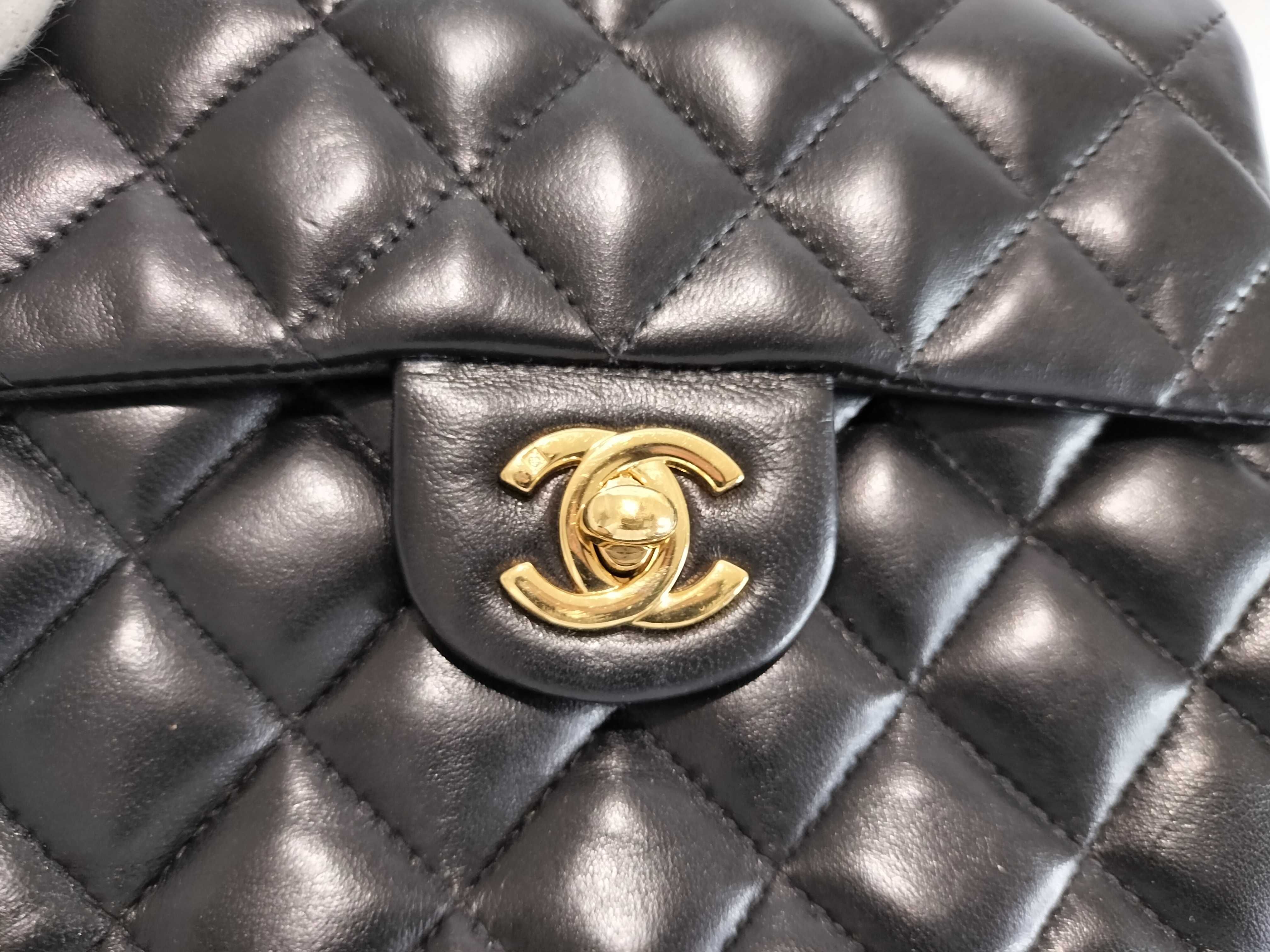 Calfskin Matelassé 17 Shoulder Bag (Repaired) — view 8