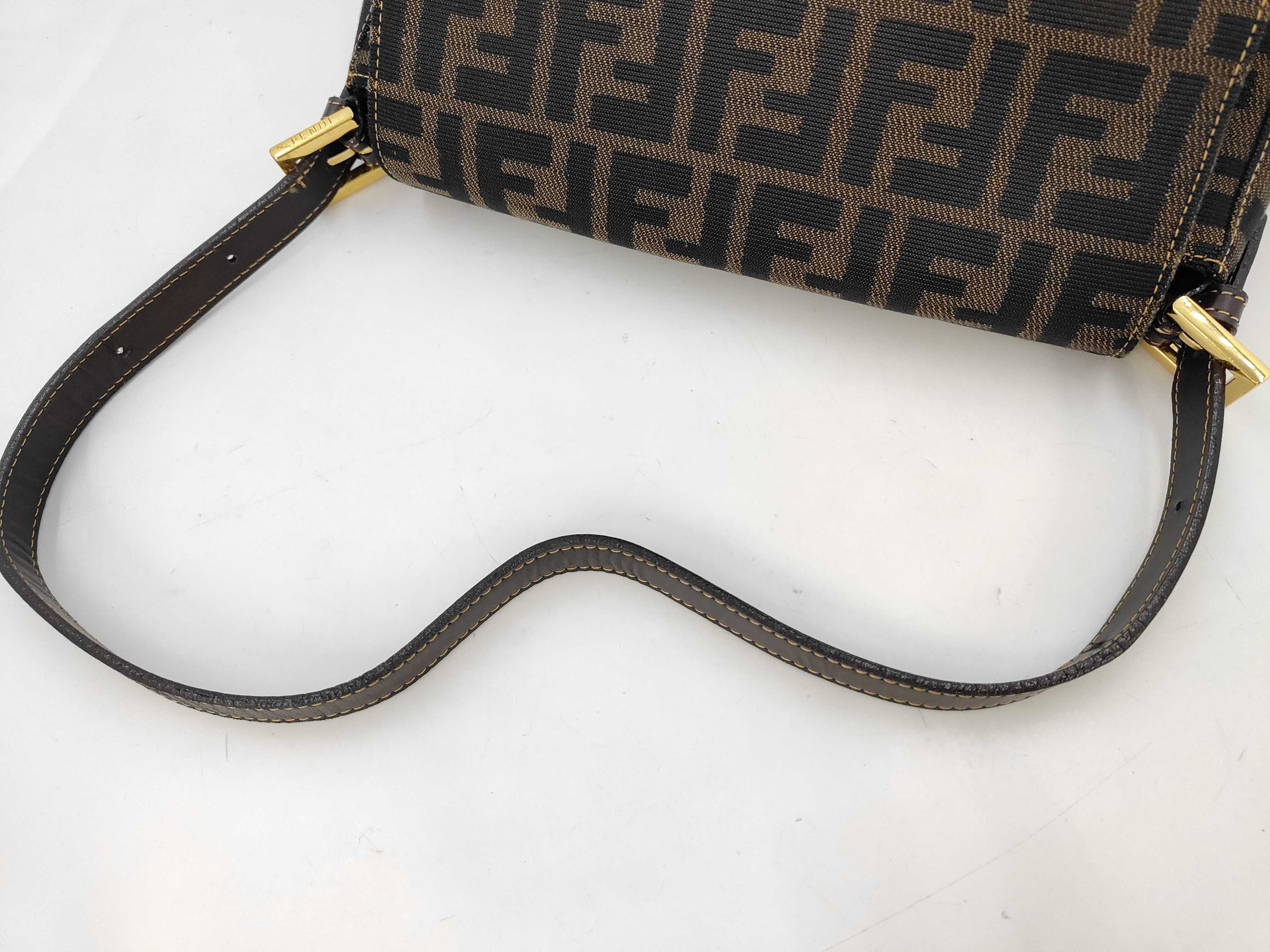 Zucca pattern Fendi Zucca handbag shoulder bag — view 4