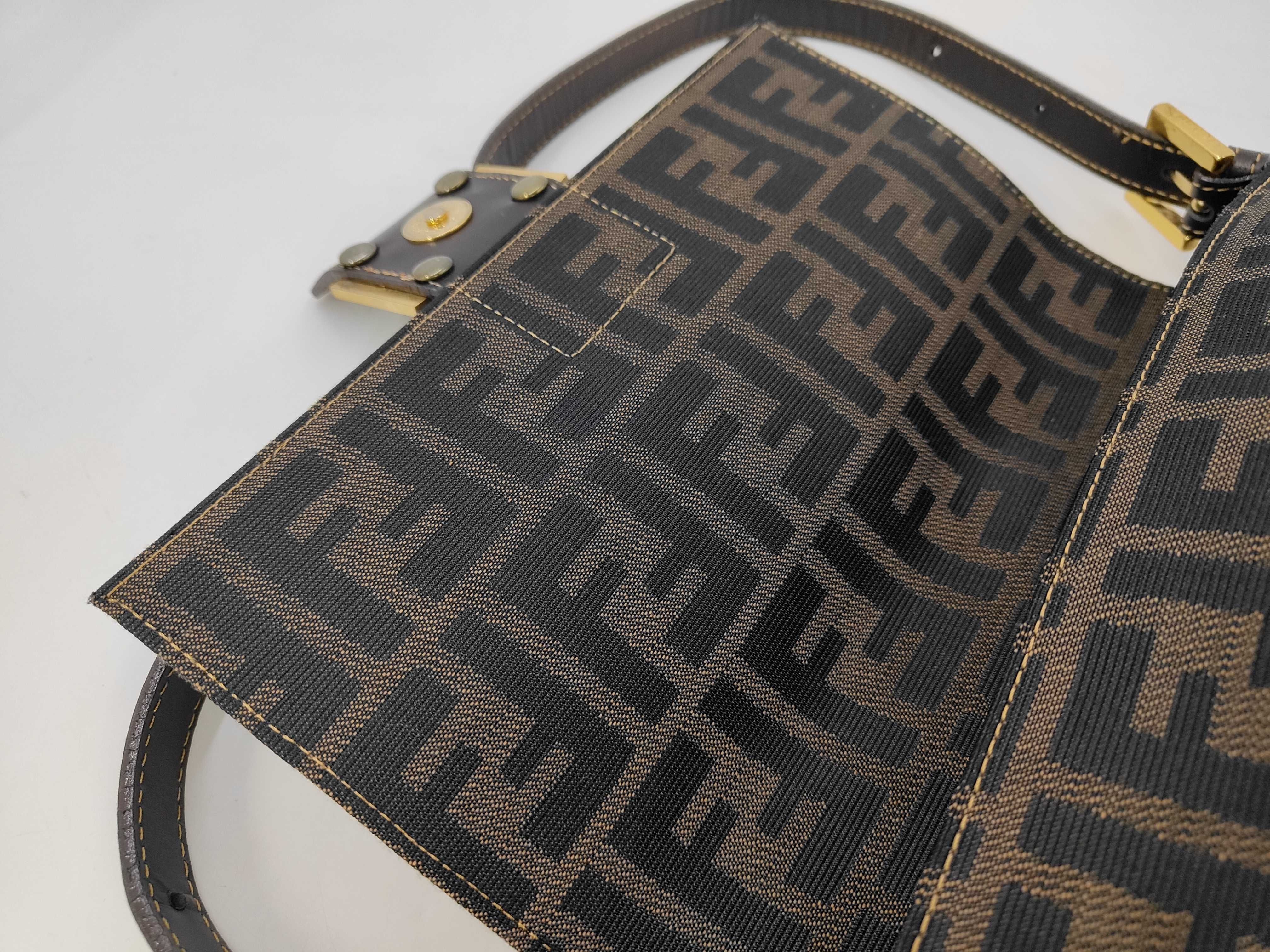 Zucca pattern Fendi Zucca handbag shoulder bag — view 8