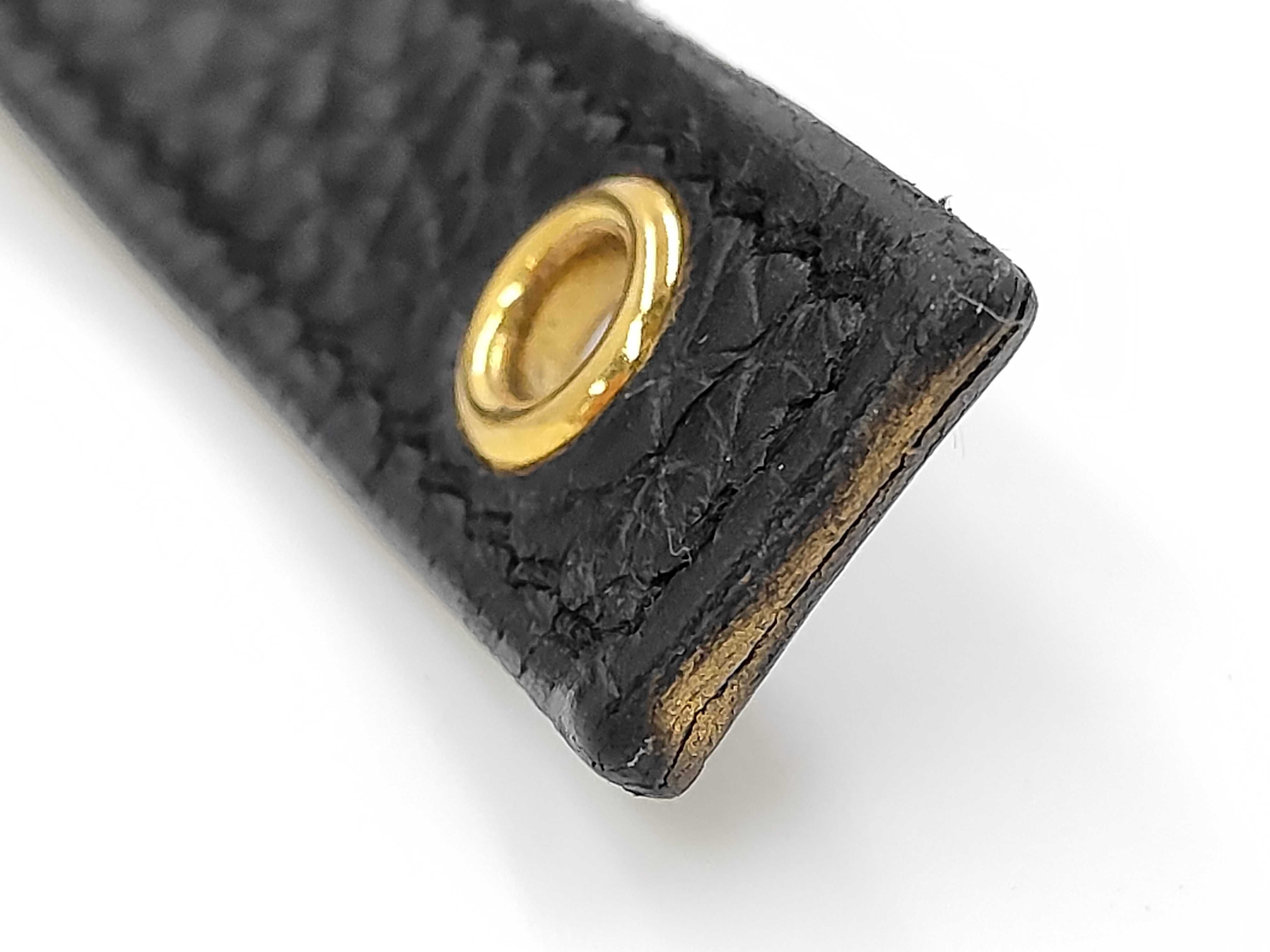 Picotin Lock PM Taurillon Clemence Leather Black Gold Hardware U Stamp Handbag — view 5