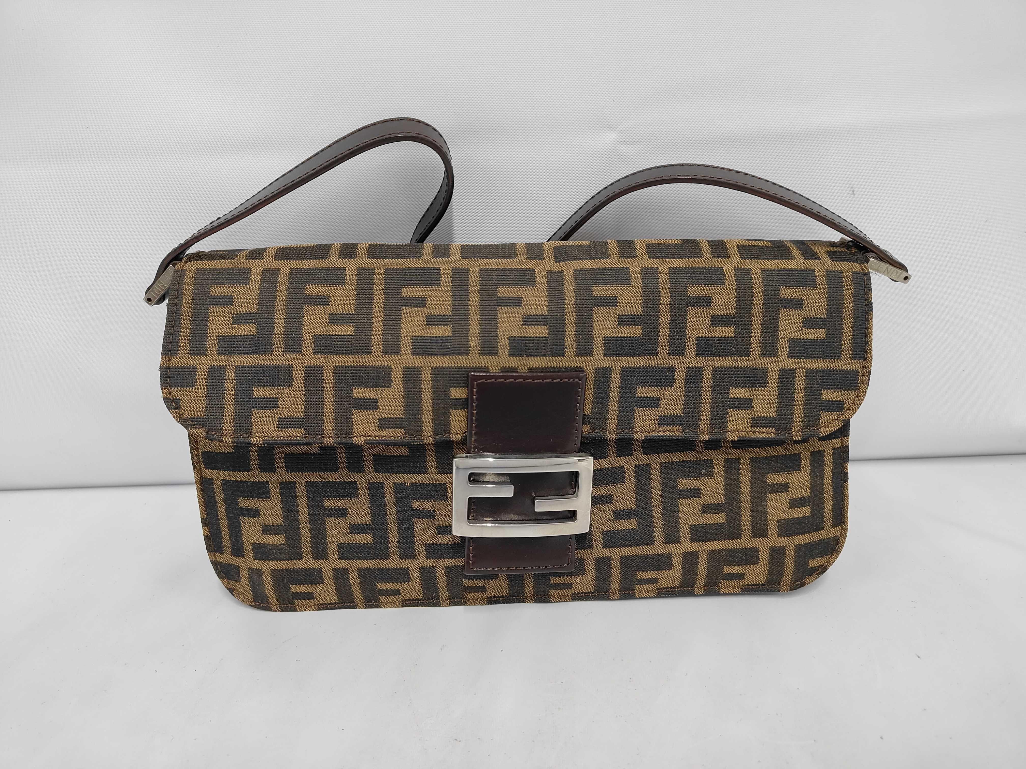 Zucca Nylon Canvas Shoulder Bag