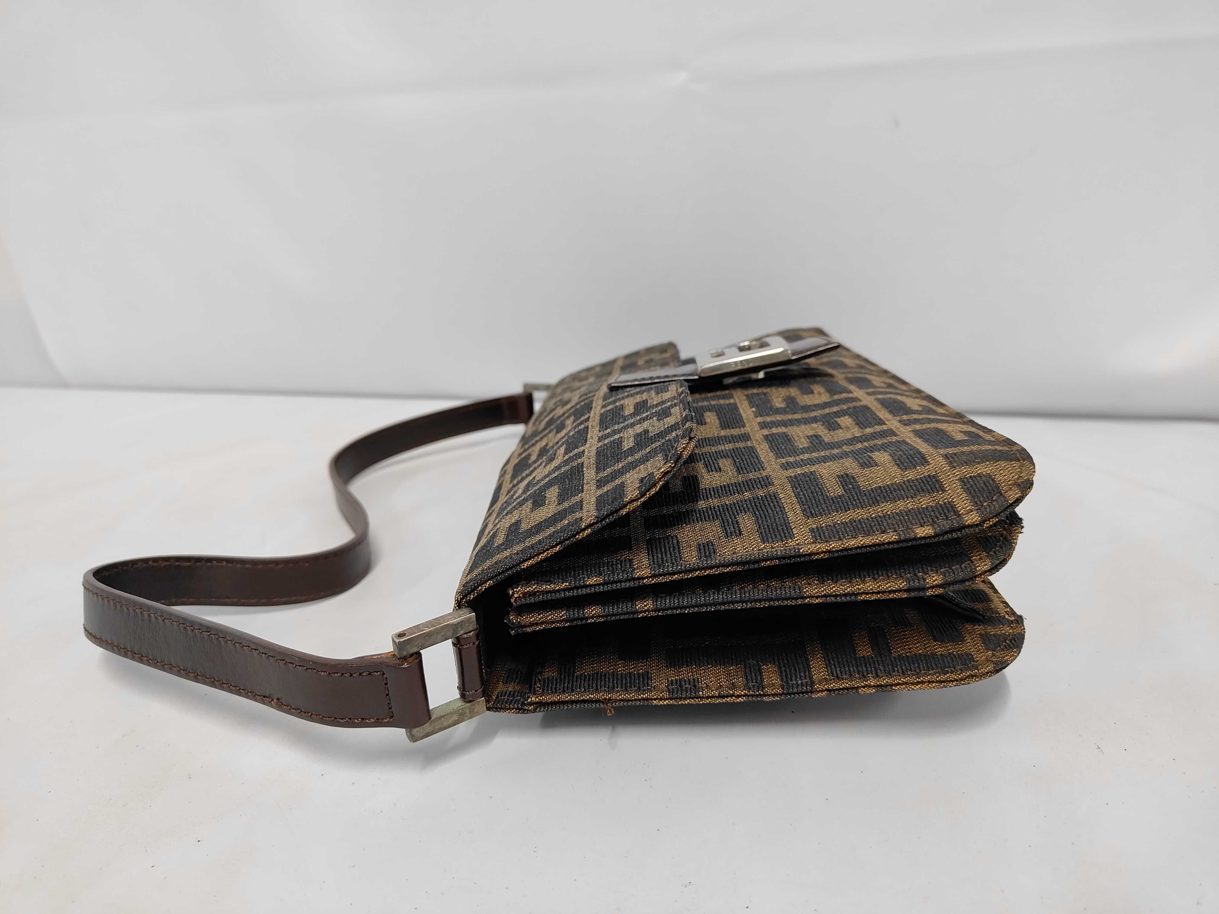 Zucca Nylon Canvas Shoulder Bag — view 8