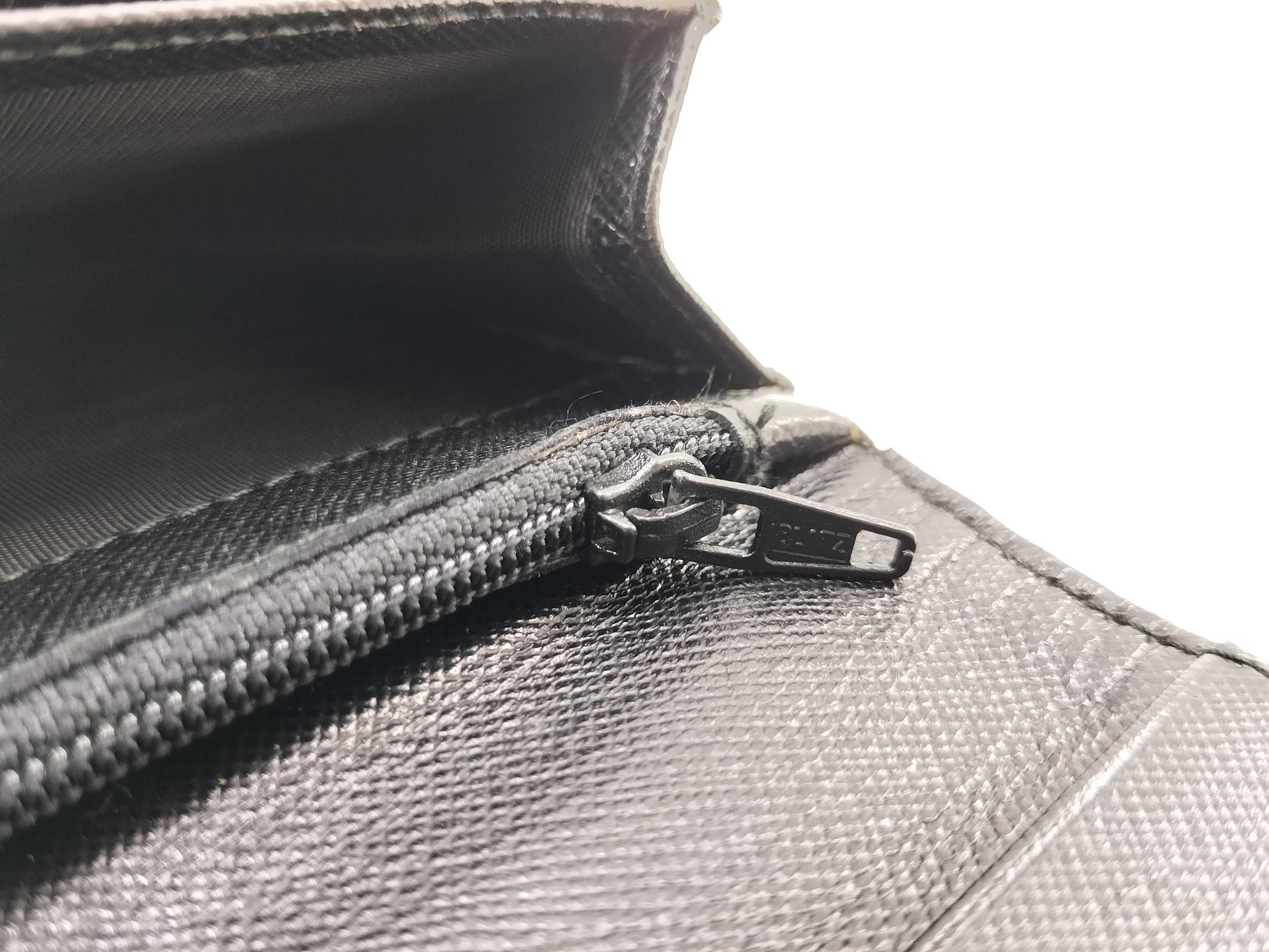 nylon folding wallet, black. — view 11