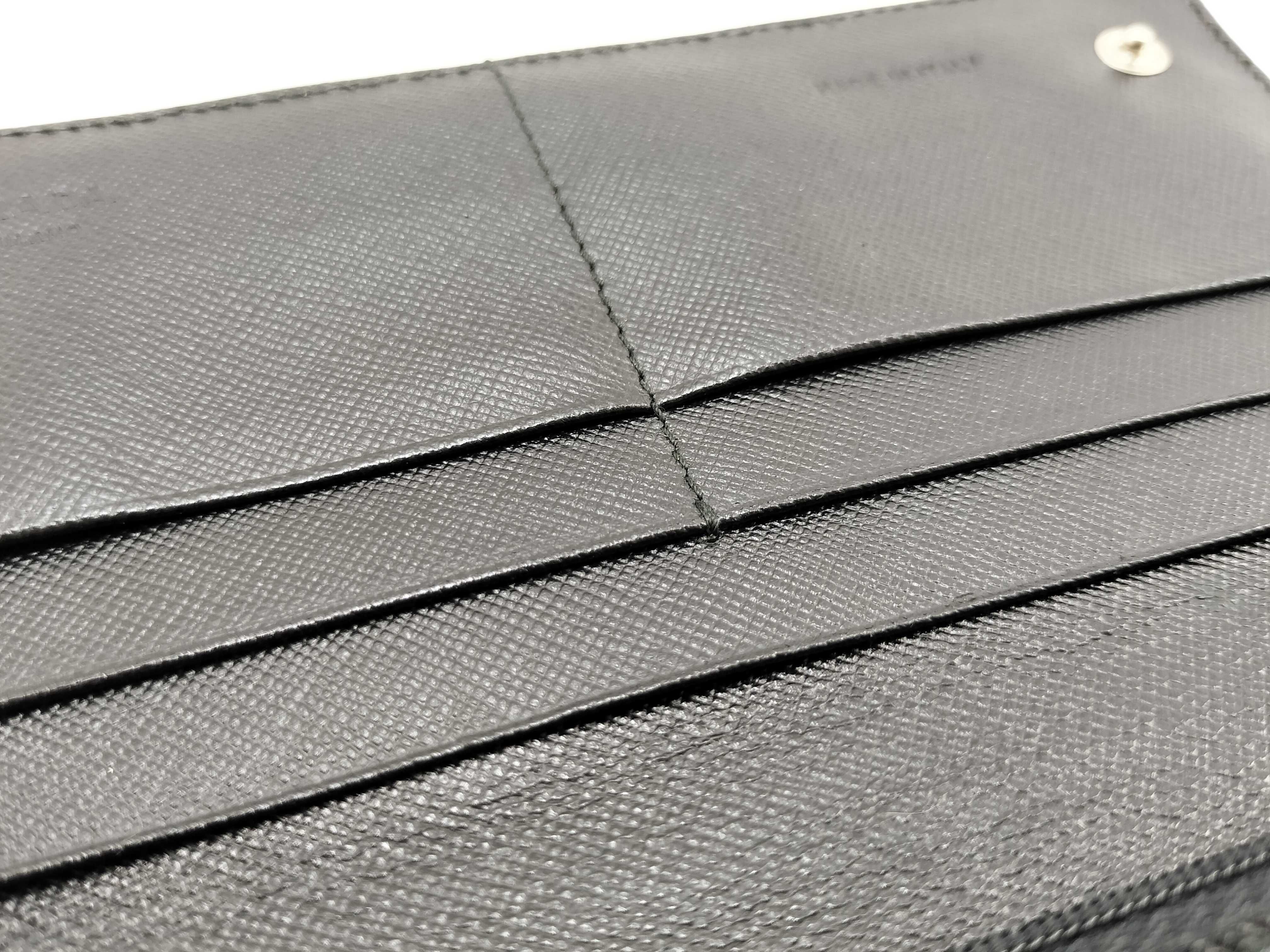 nylon folding wallet, black. — view 13