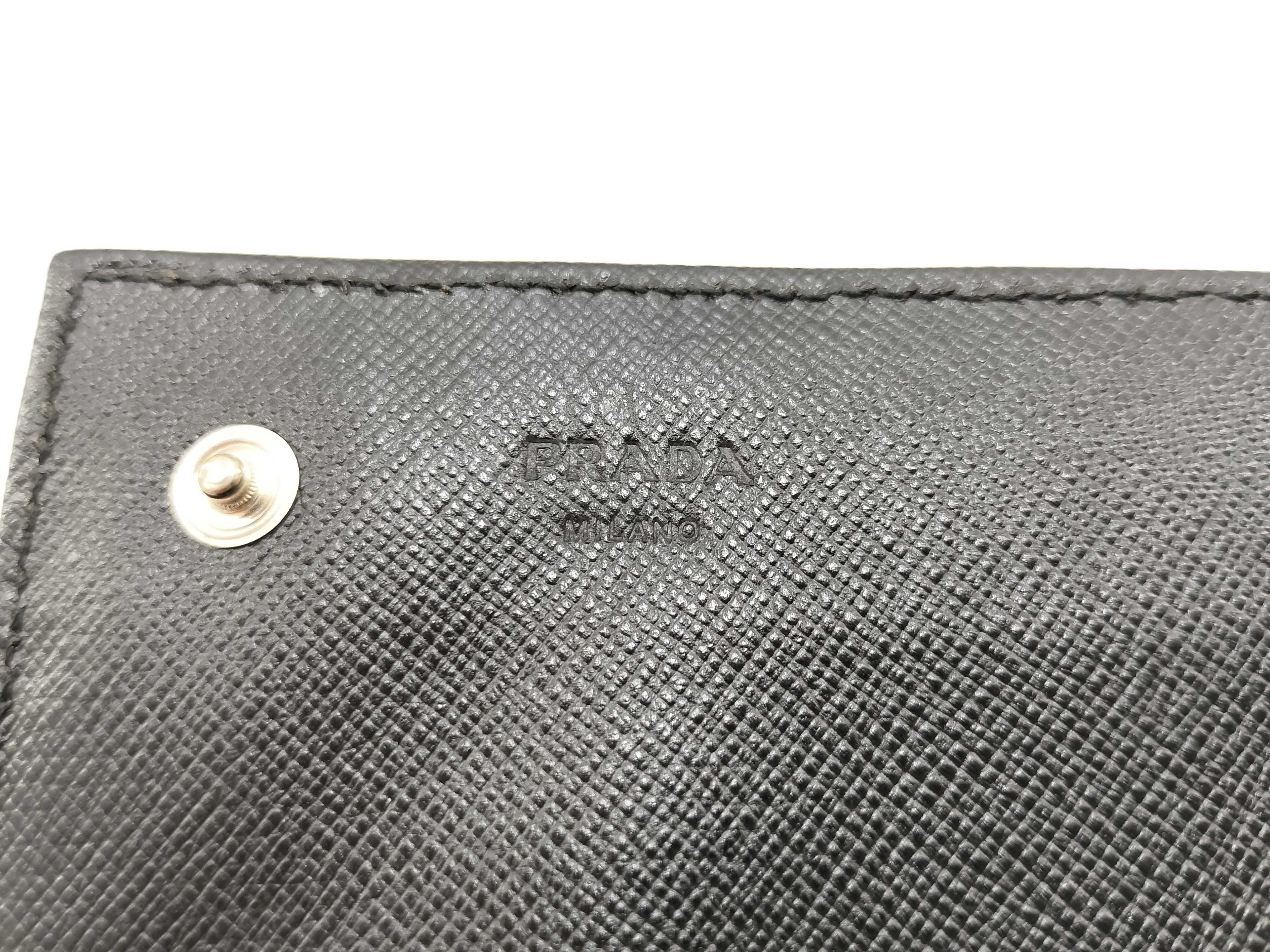 nylon folding wallet, black. — view 15