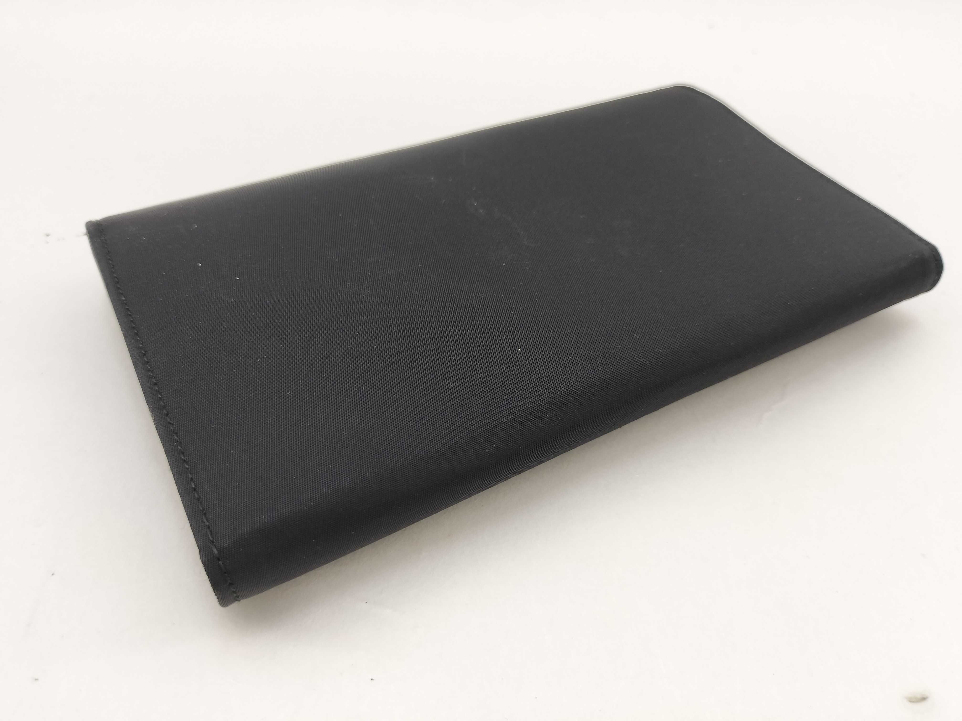 nylon folding wallet, black. — view 7