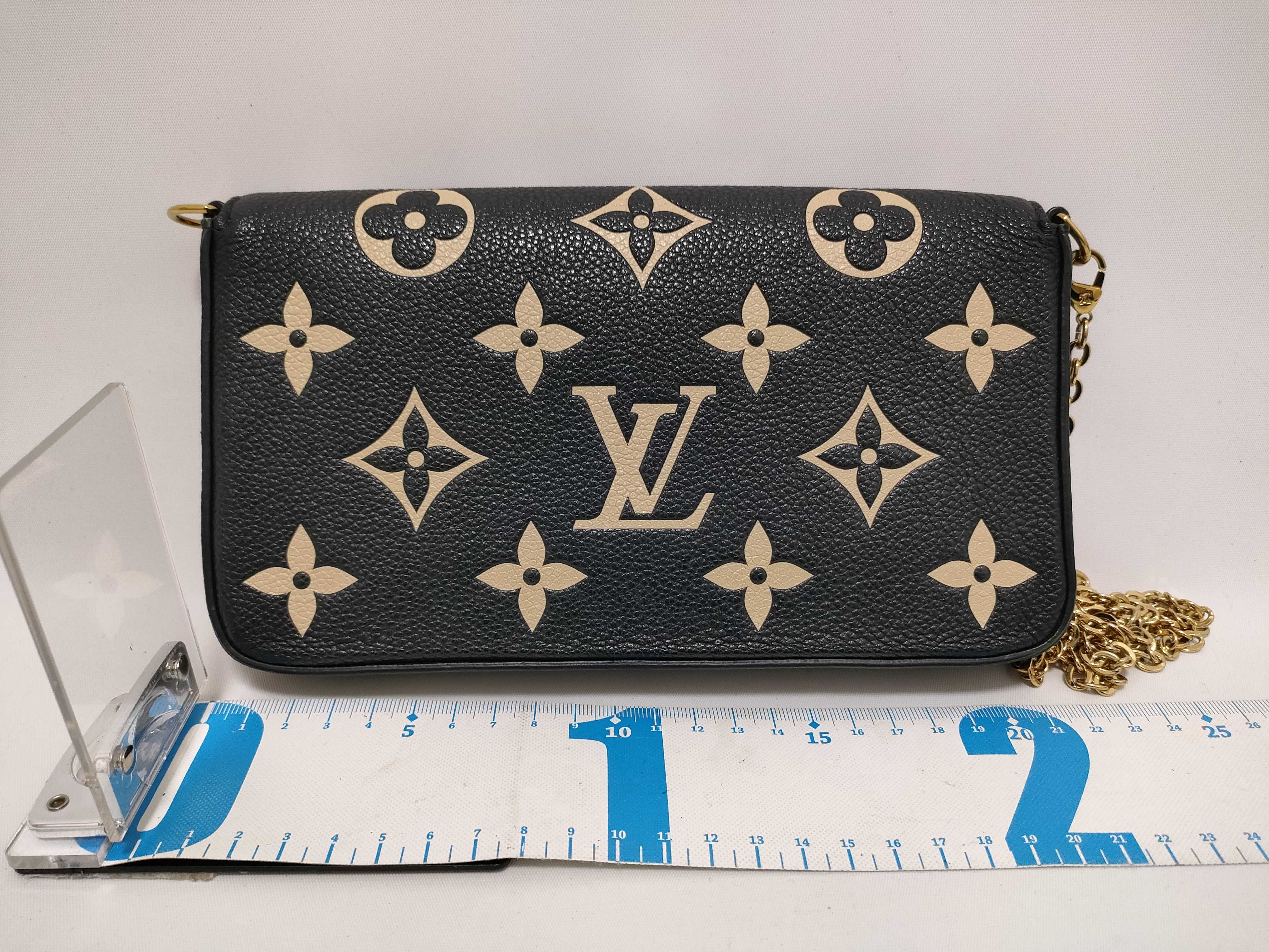 Monogram Empreinte M82479 Pochette Felicie RFID Chain Wallet Shoulder Bag — view 2
