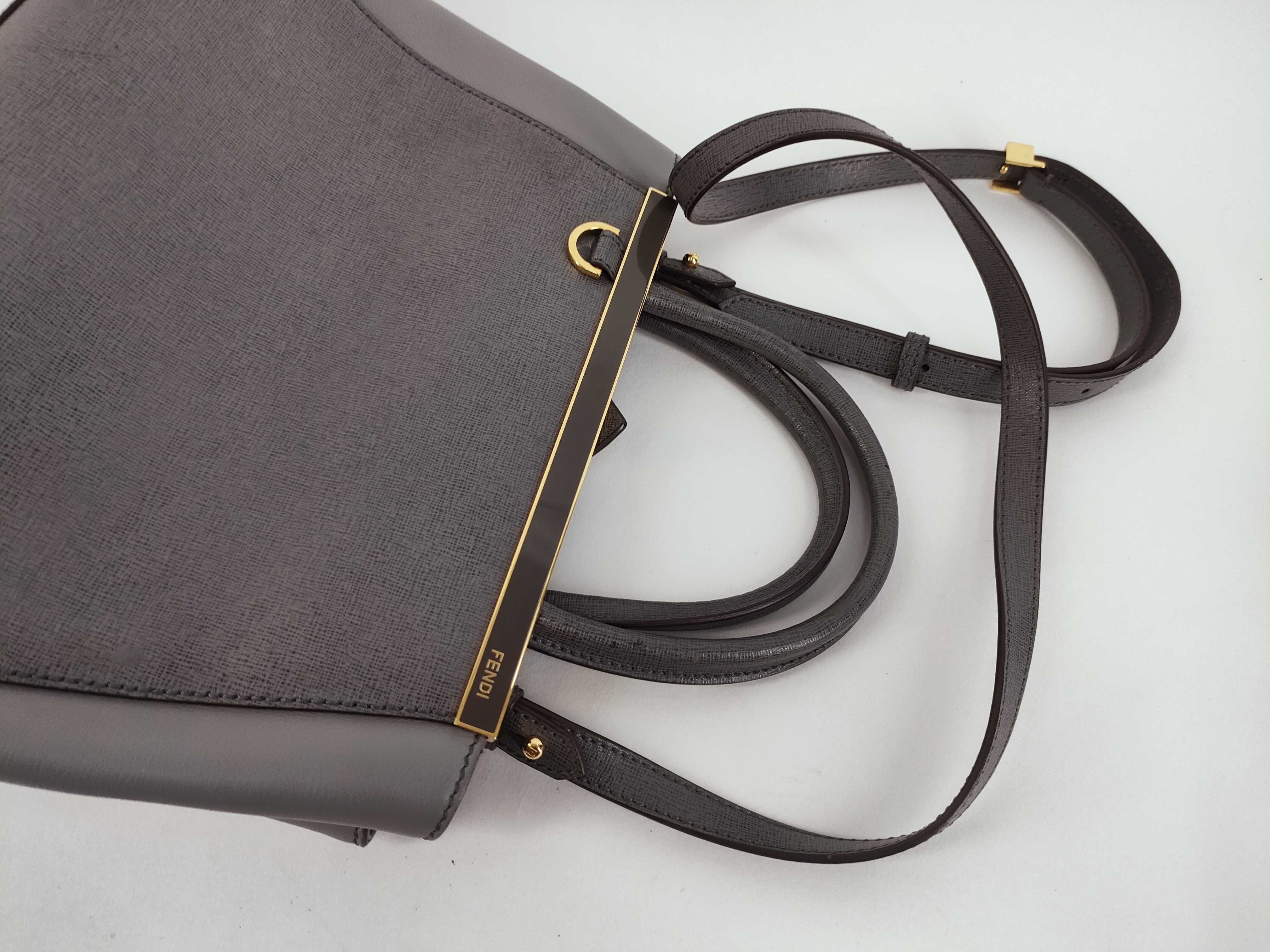 Toujours 2AWY Handbag Leather Gray Handbag — view 3