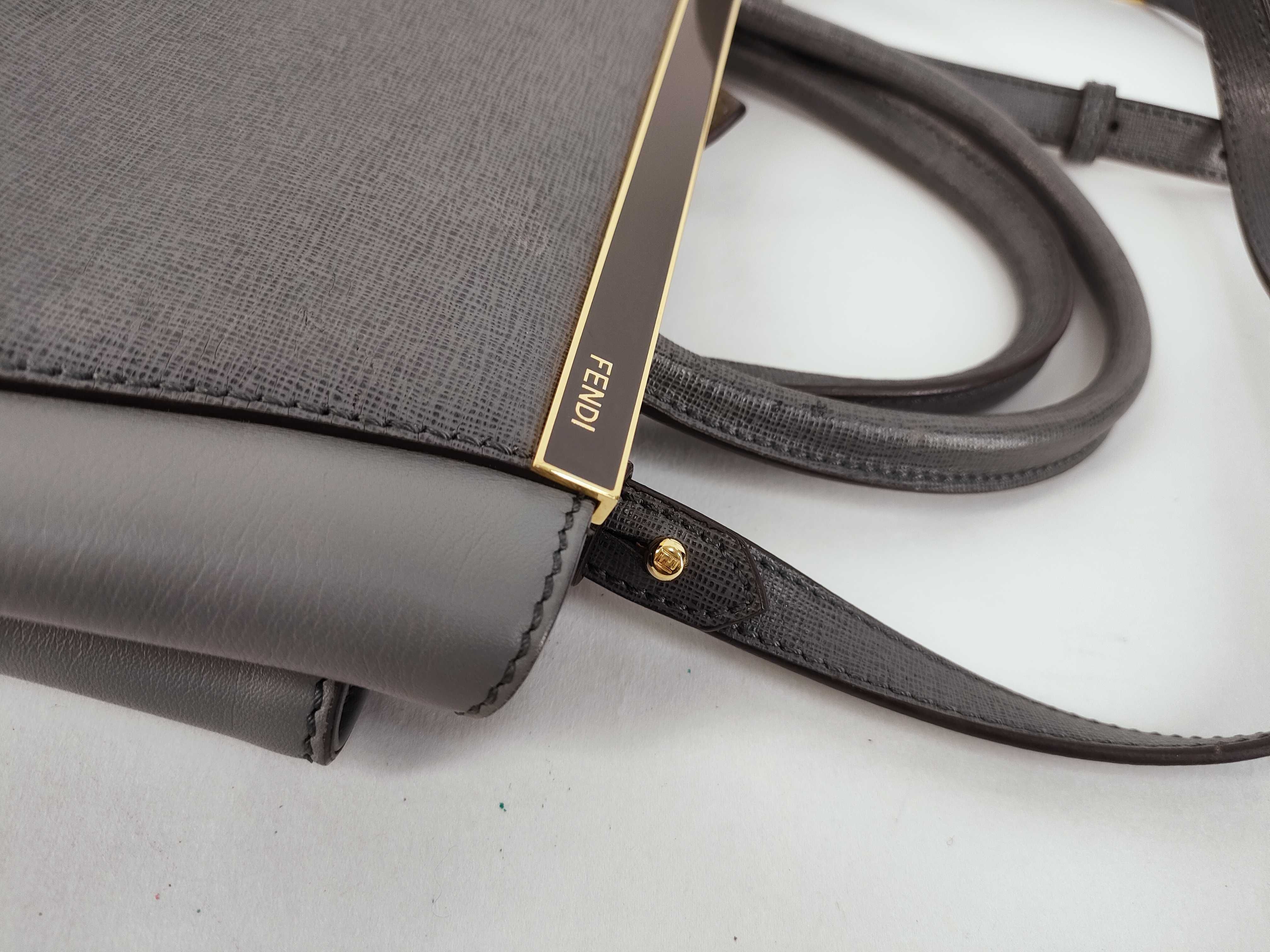 Toujours 2AWY Handbag Leather Gray Handbag — view 5