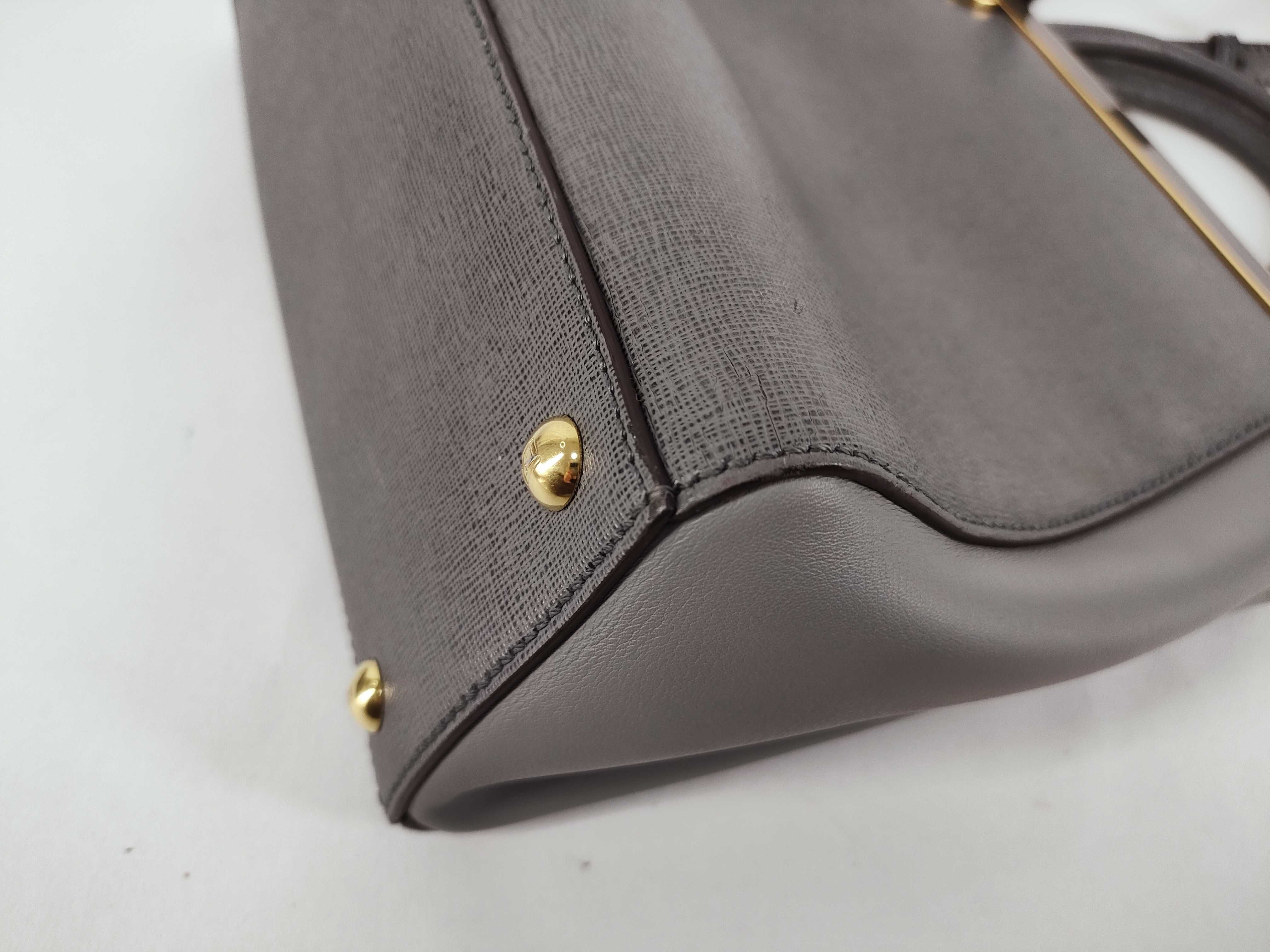 Toujours 2AWY Handbag Leather Gray Handbag — view 6