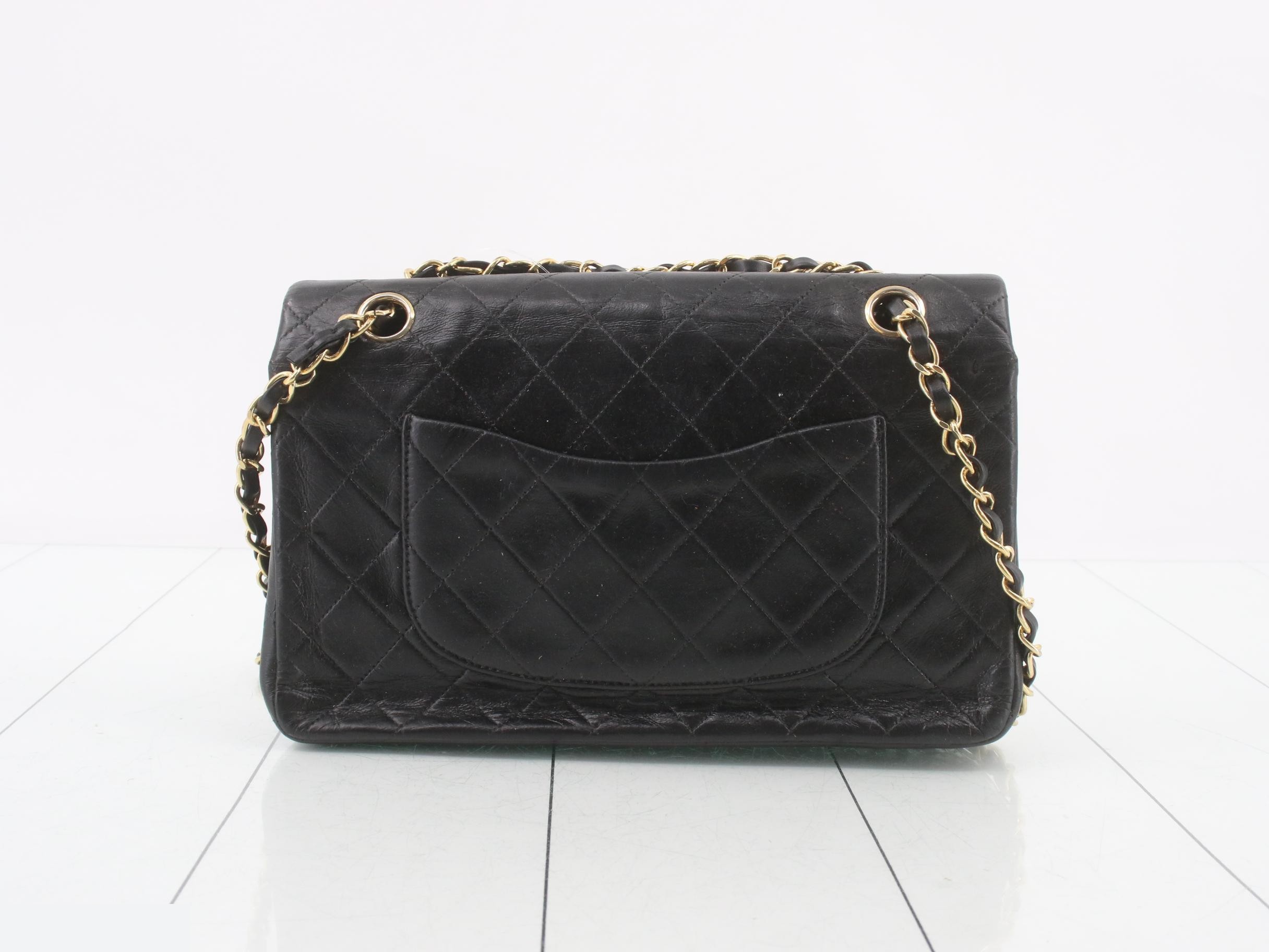 Matelassé Lambskin Chain Shoulder Bag (with original seal) — view 2