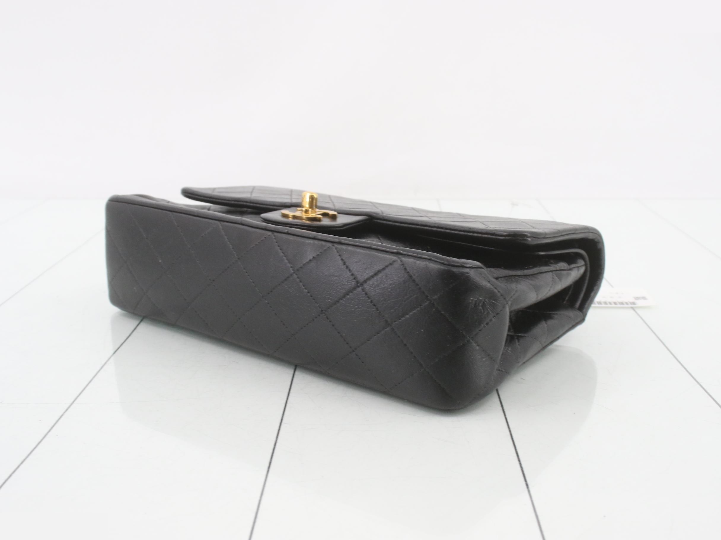Matelassé Lambskin Chain Shoulder Bag (with original seal) — view 6