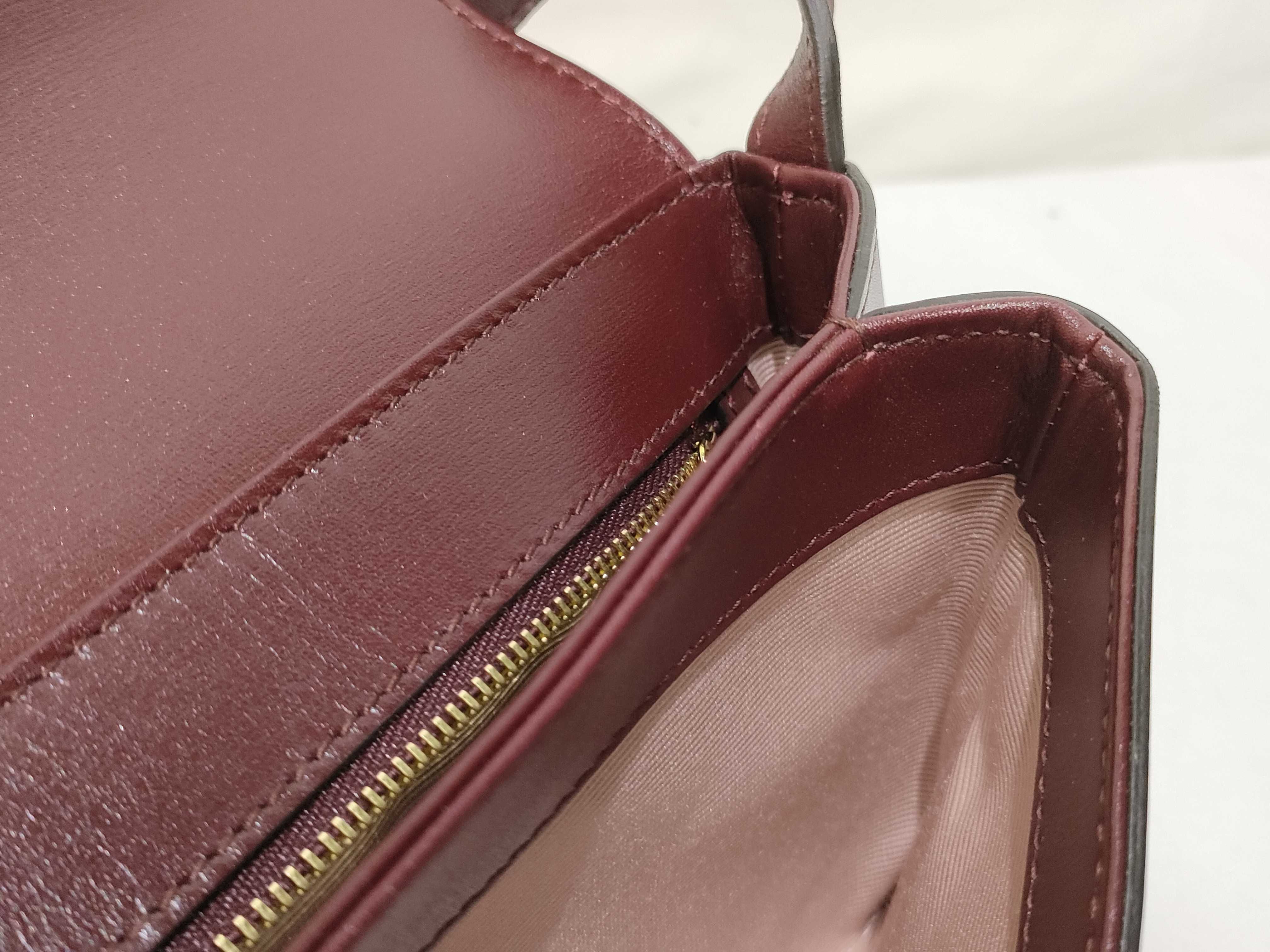 550129 Ally GG Marmont Leather Shoulder Bag — view 12