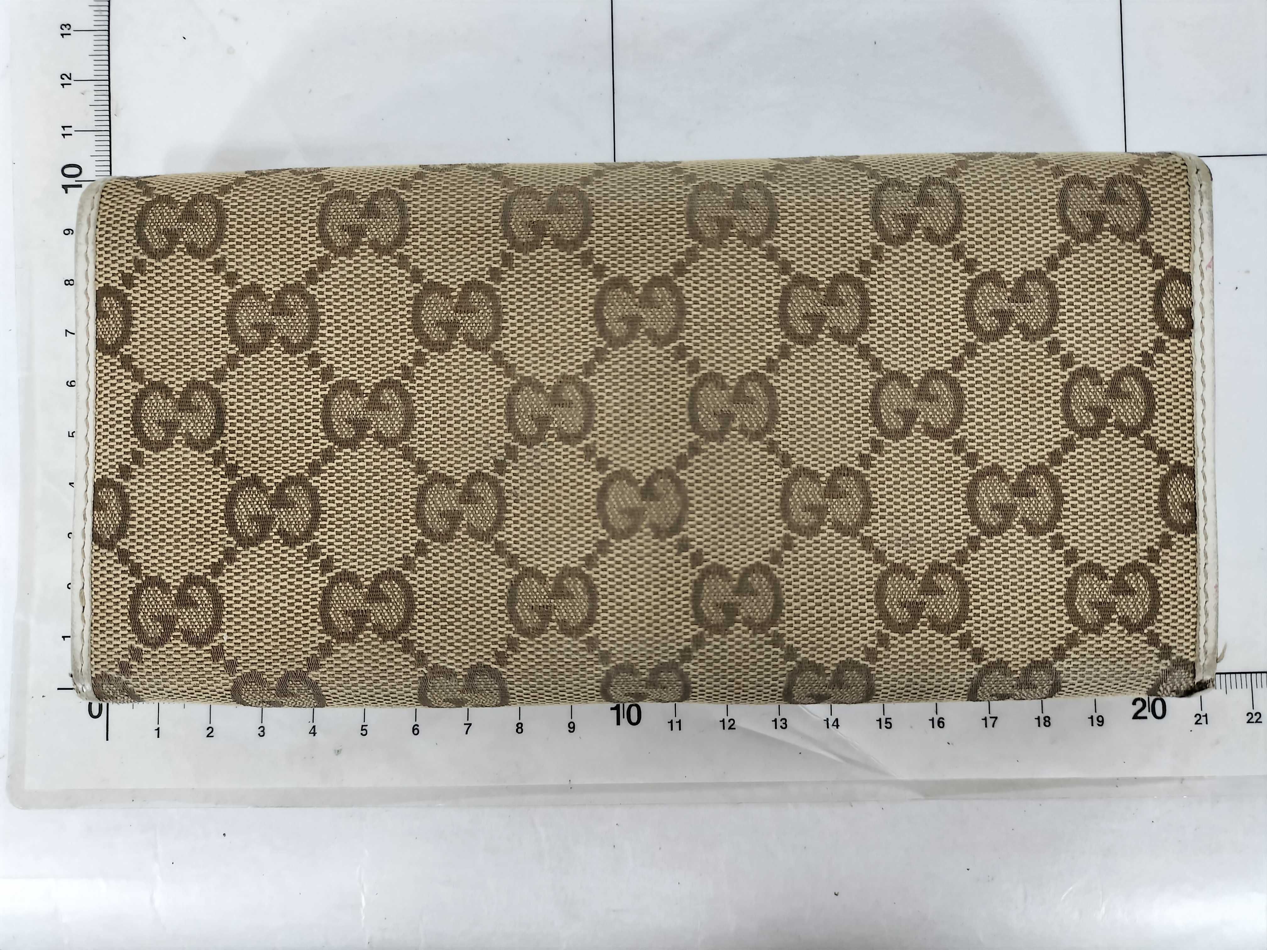 GG Canvas Wallet (204836.478442) — view 2