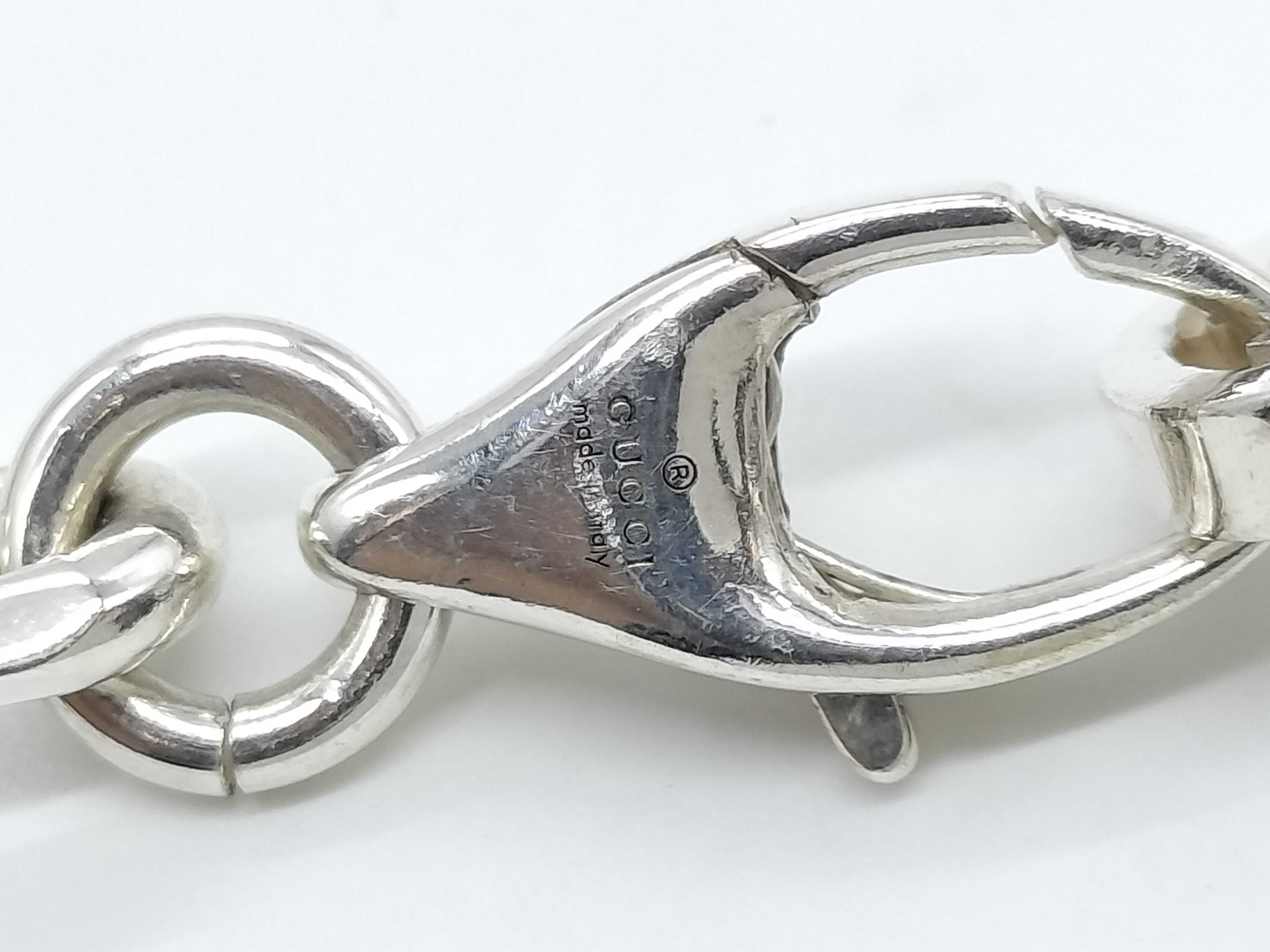 AG925 Interlocking Chain Necklace, SV925, 50.8g — view 5