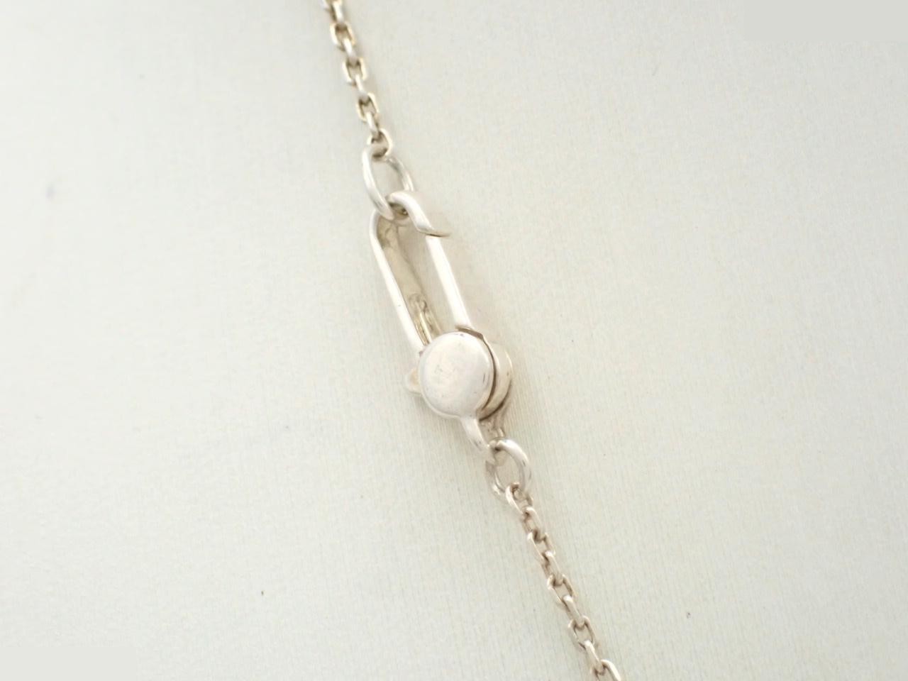 Butterfly Heart Necklace, 925 sterling silver, 6.8g — view 2