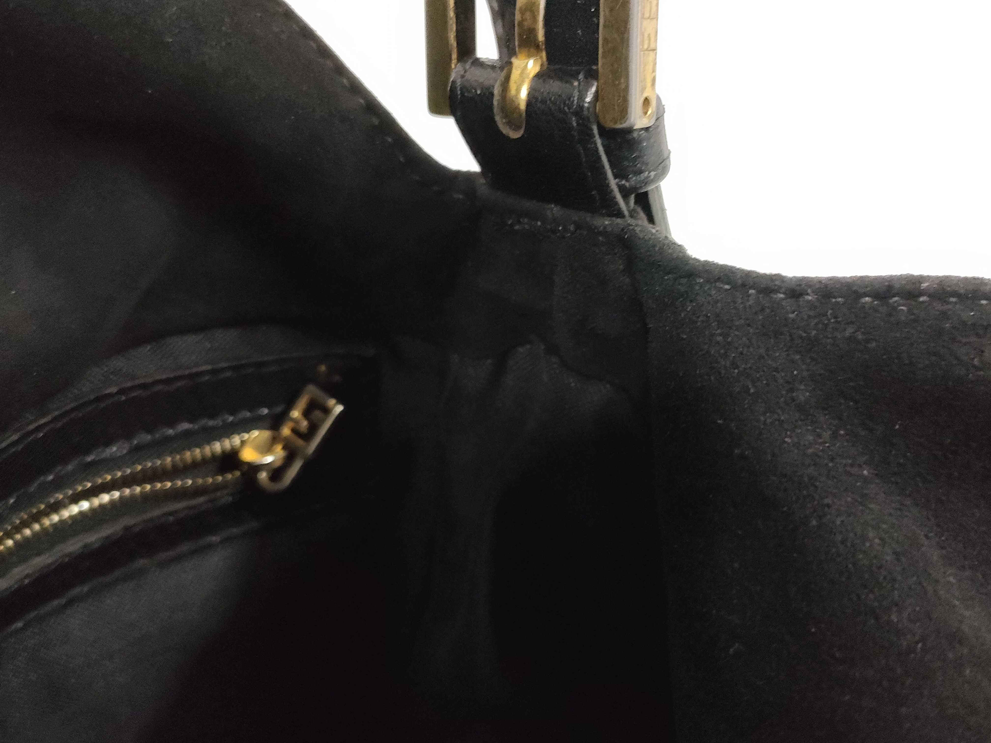 Mamma Fendi Suede Mamma Bucket Shoulder Handbag — view 10