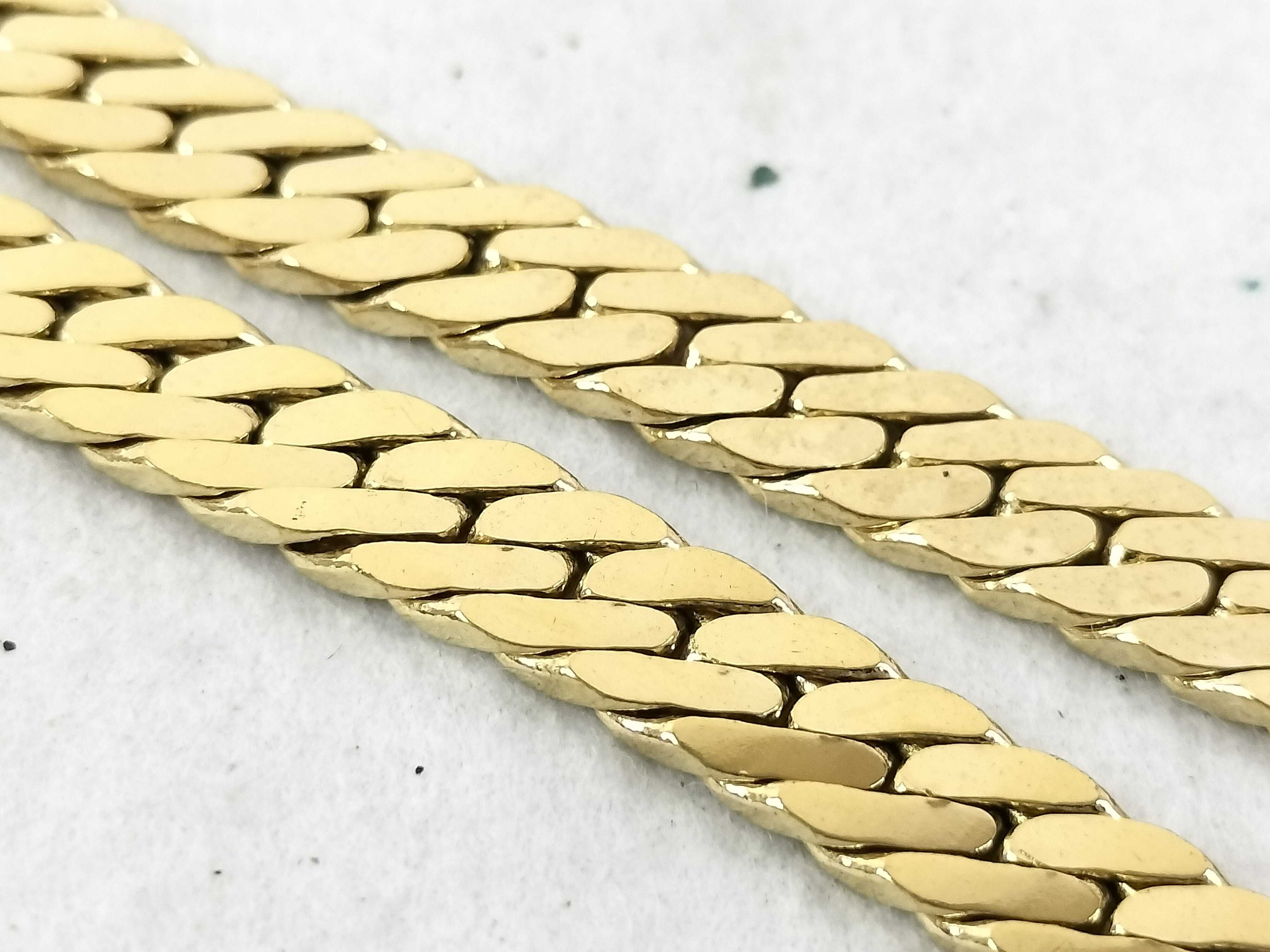 Gold Rhinestone Necklace — view 6