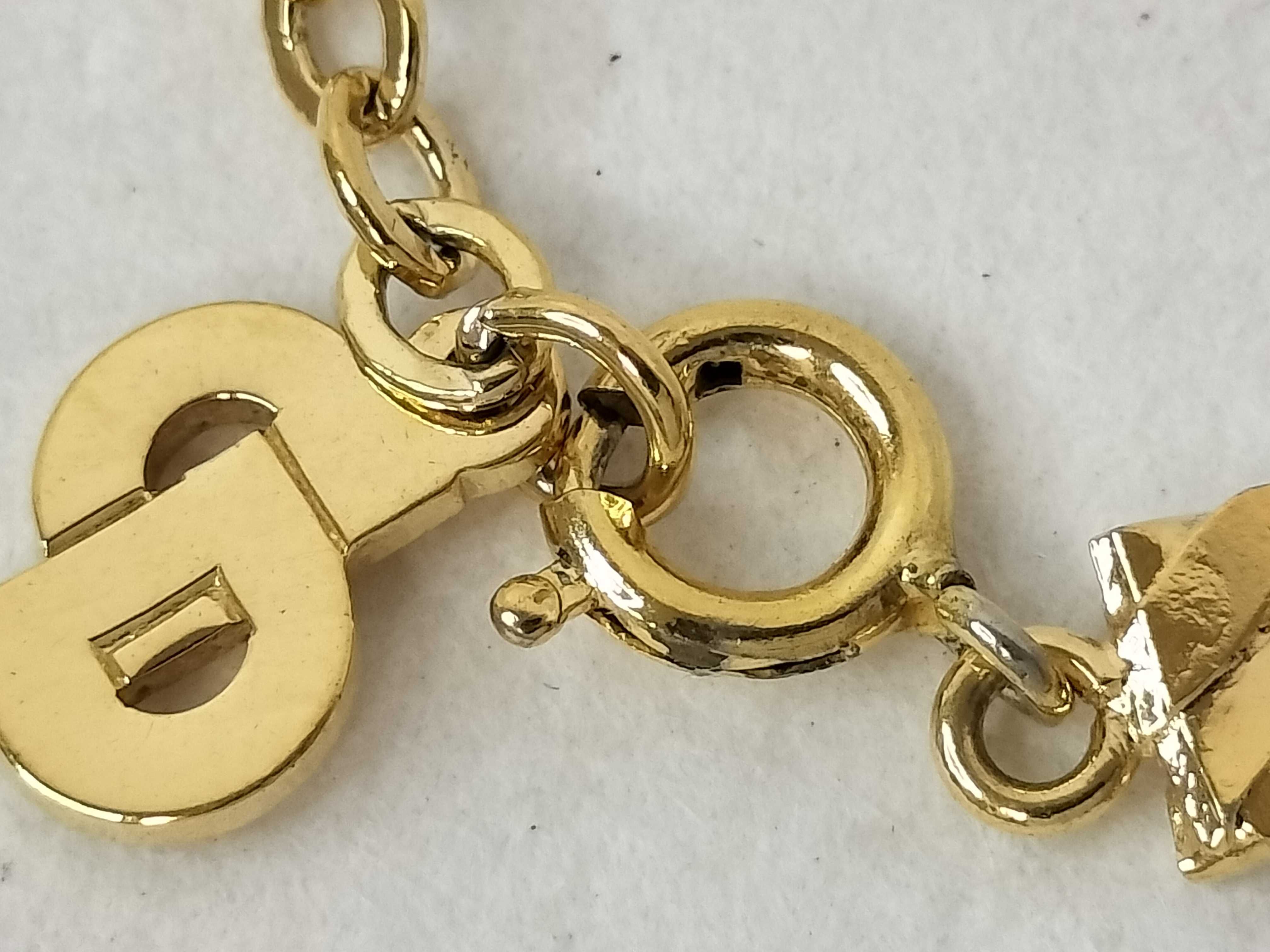 Gold Rhinestone Necklace — view 7
