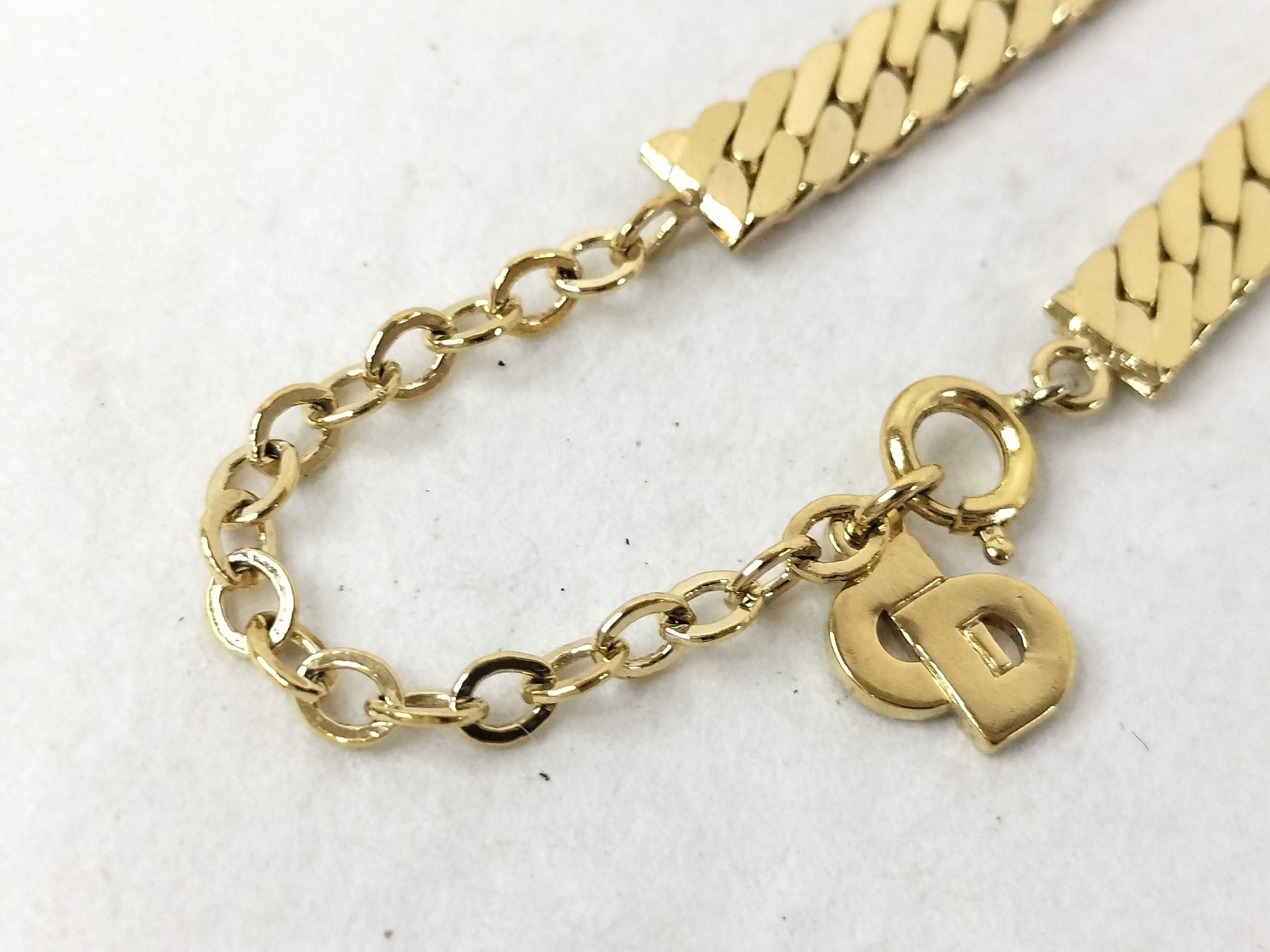 Gold Rhinestone Necklace — view 9