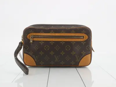 M51825 Marly Dragonne GM Second Bag, Monogram, Brown