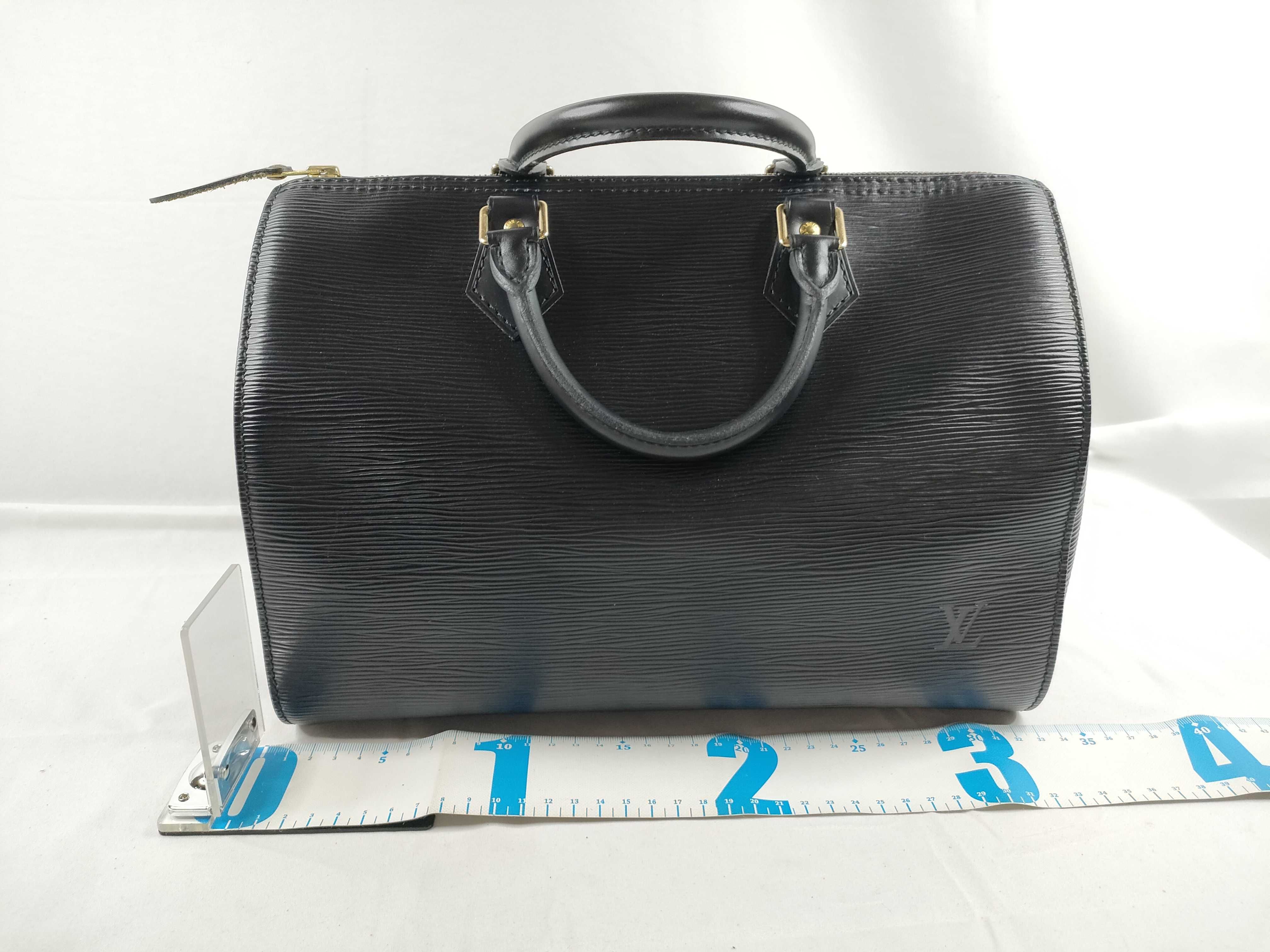 Epi Speedy 30 M59022 VI0995 Black Handbag — view 2