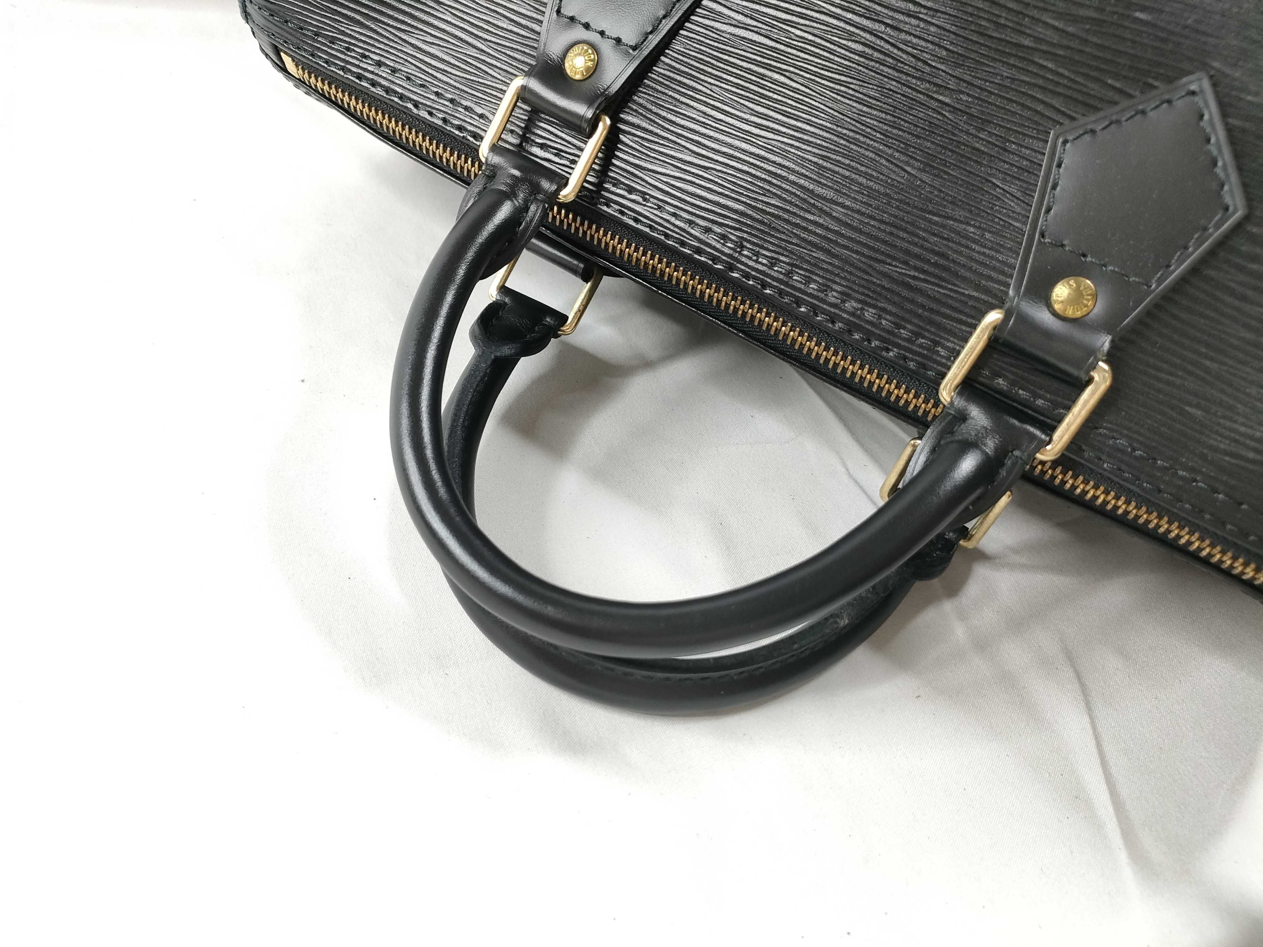 Epi Speedy 30 M59022 VI0995 Black Handbag — view 6