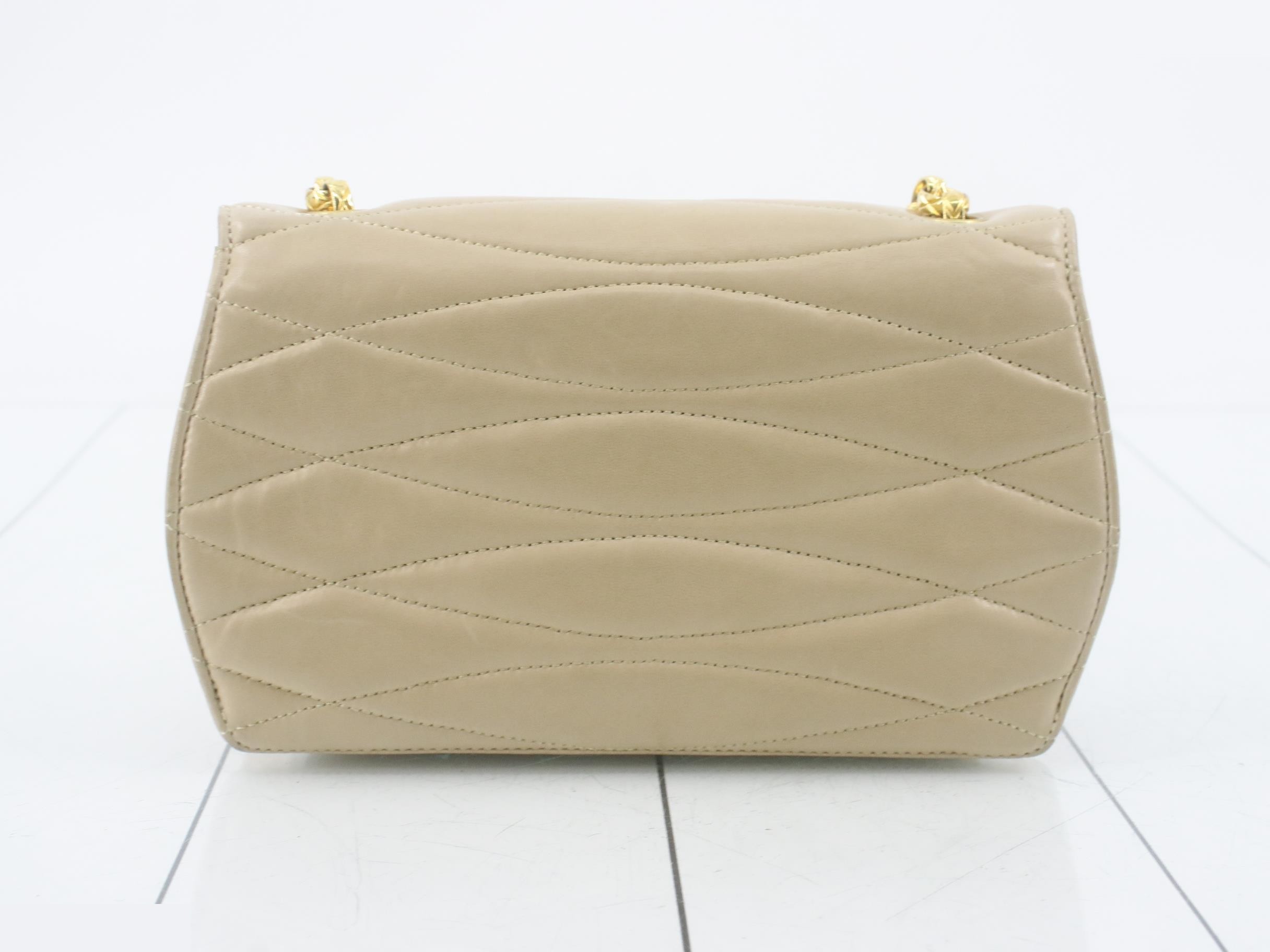 Lambskin Pearl Shoulder Bag — view 2