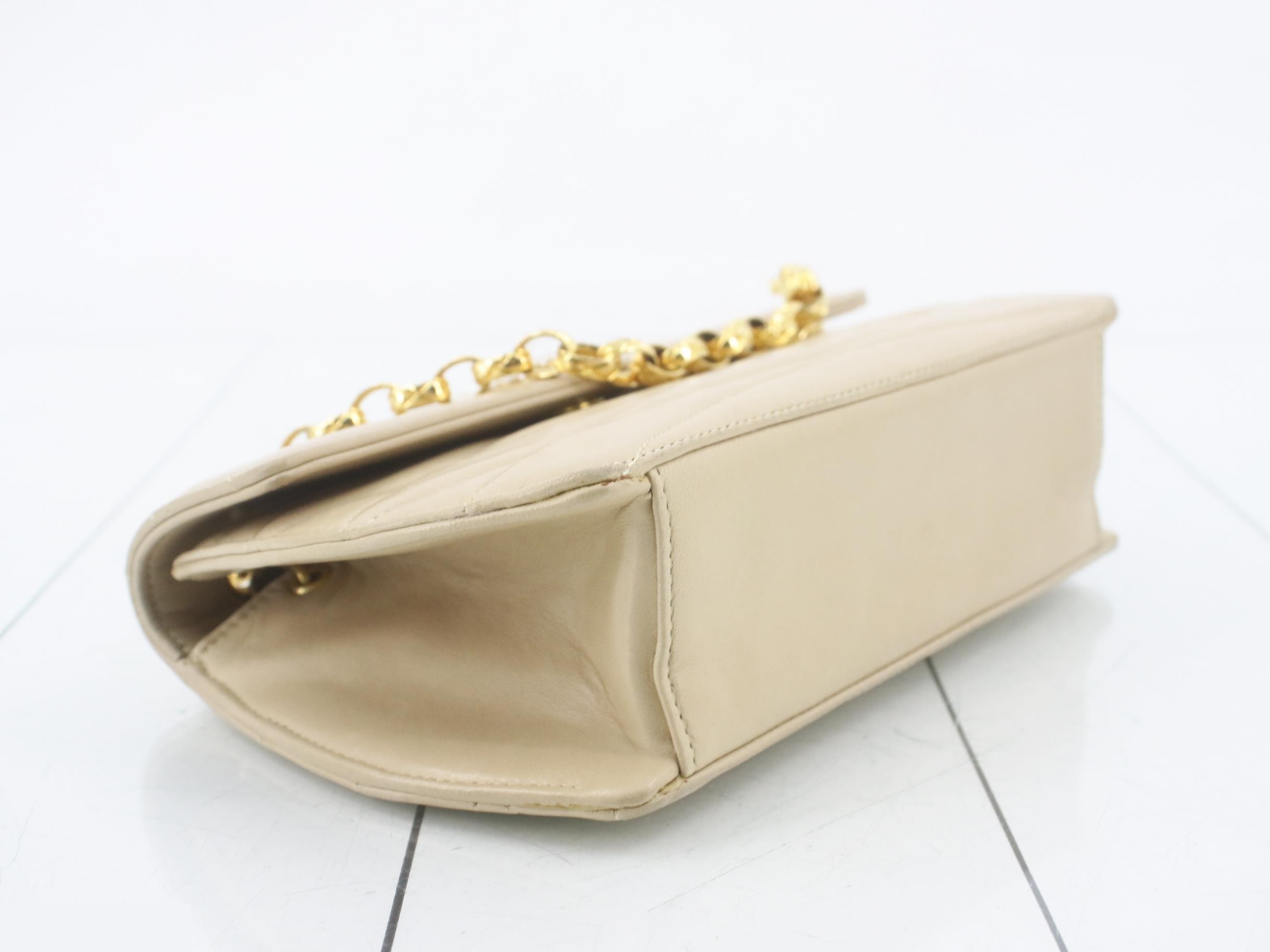 Lambskin Pearl Shoulder Bag — view 5