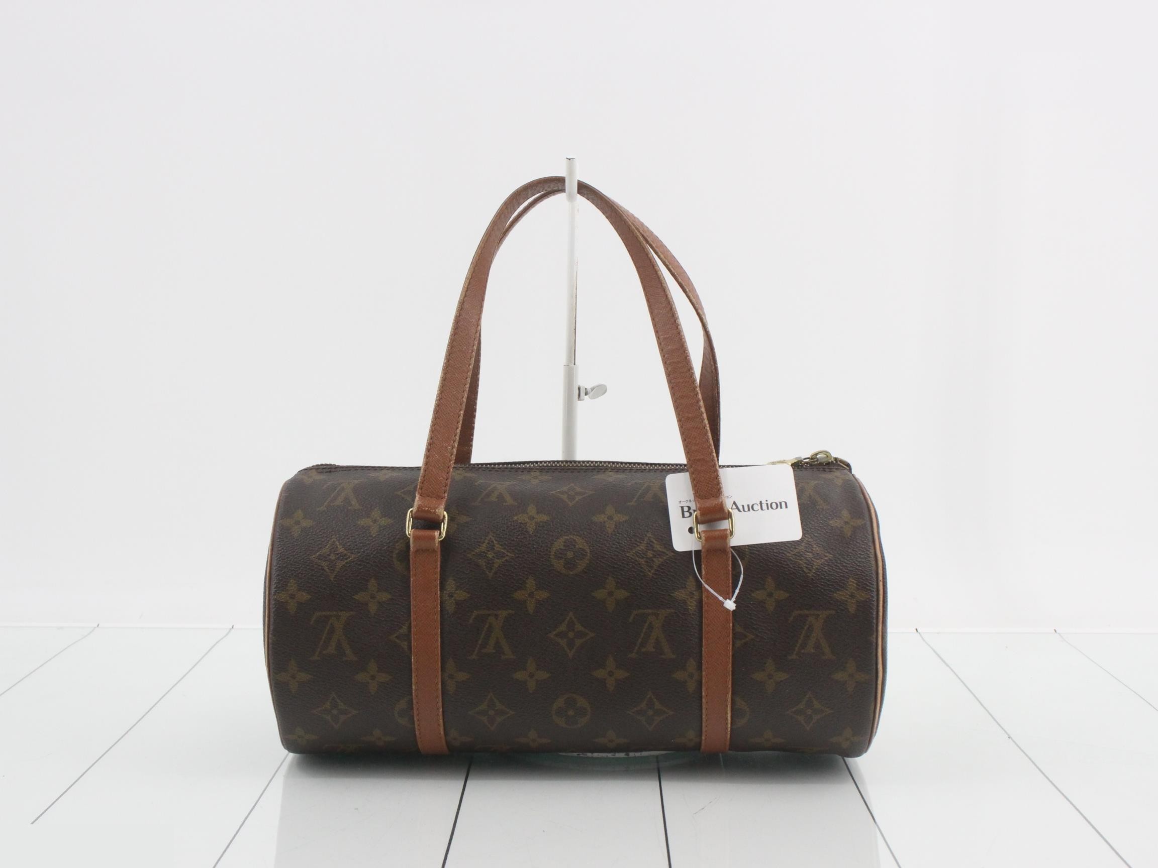 Monogram Papillon 30 handbag with pouch — view 2