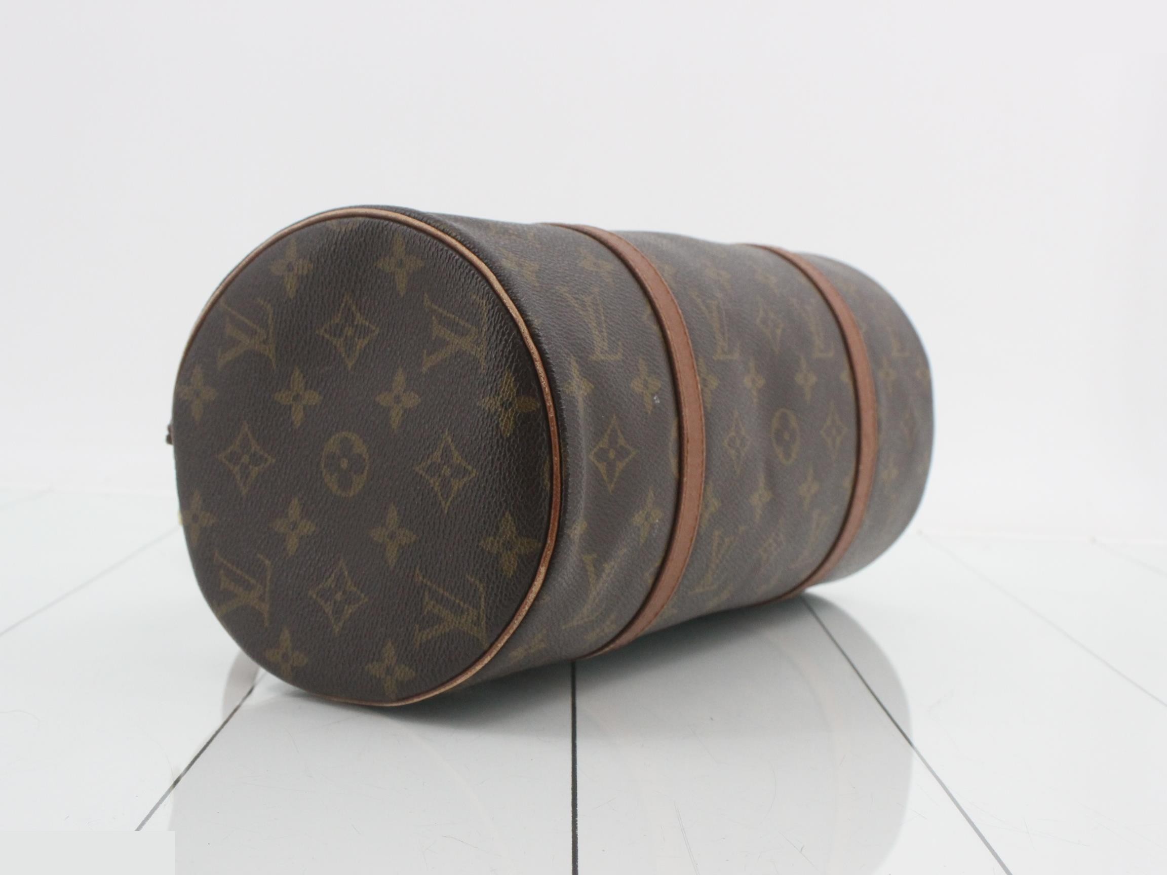 Monogram Papillon 30 handbag with pouch — view 5