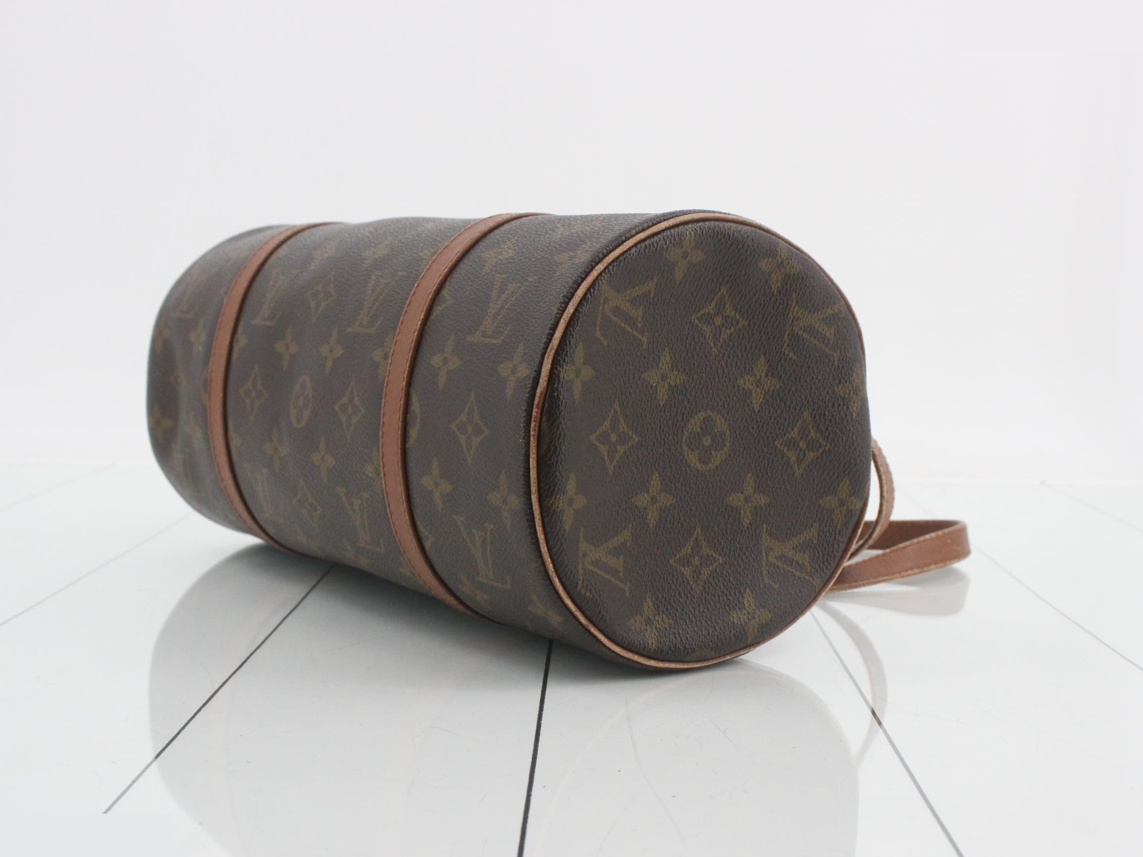 Monogram Papillon 30 handbag with pouch — view 6