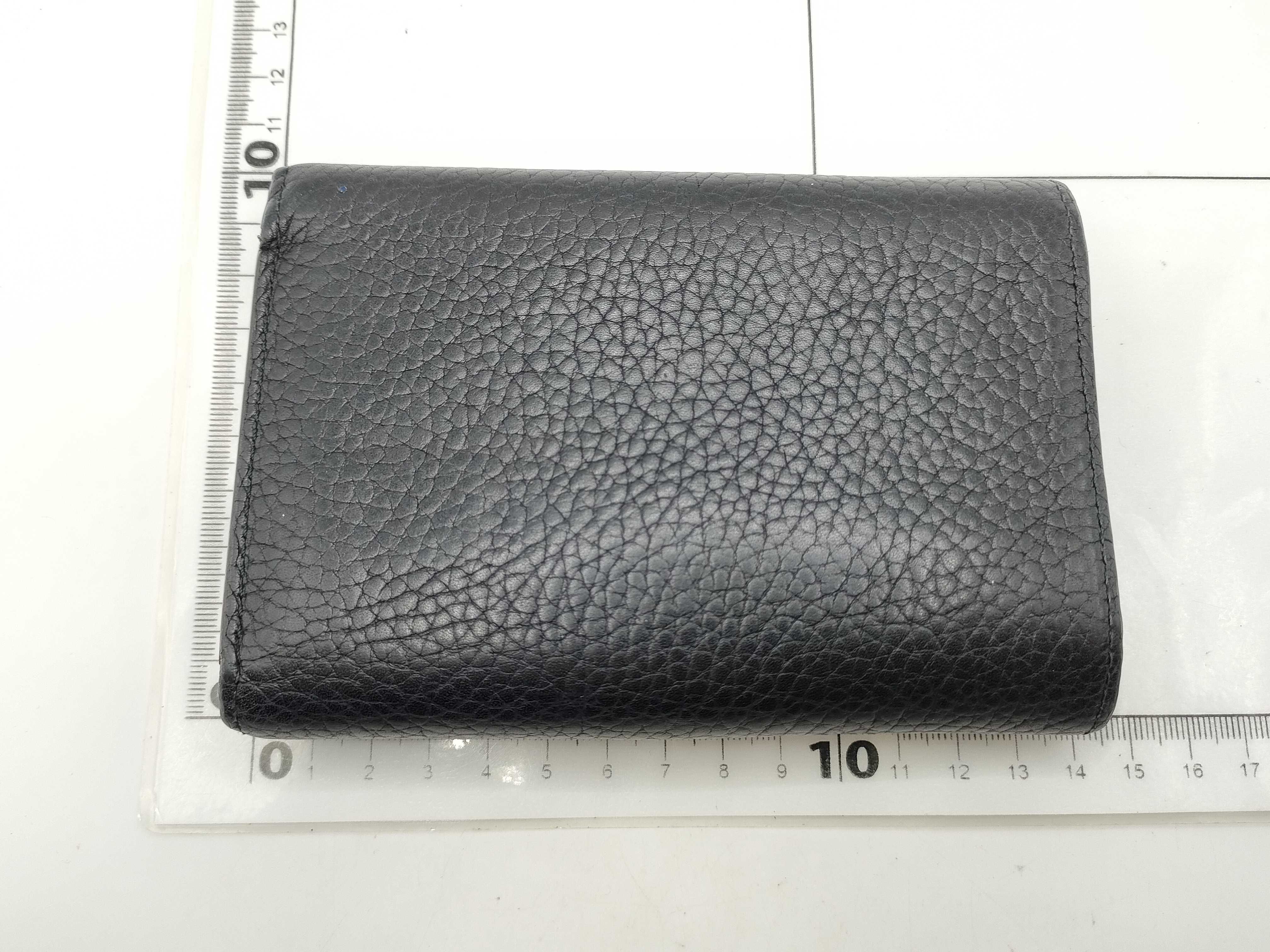 Portefeuille Capucines wallet with initials — view 2