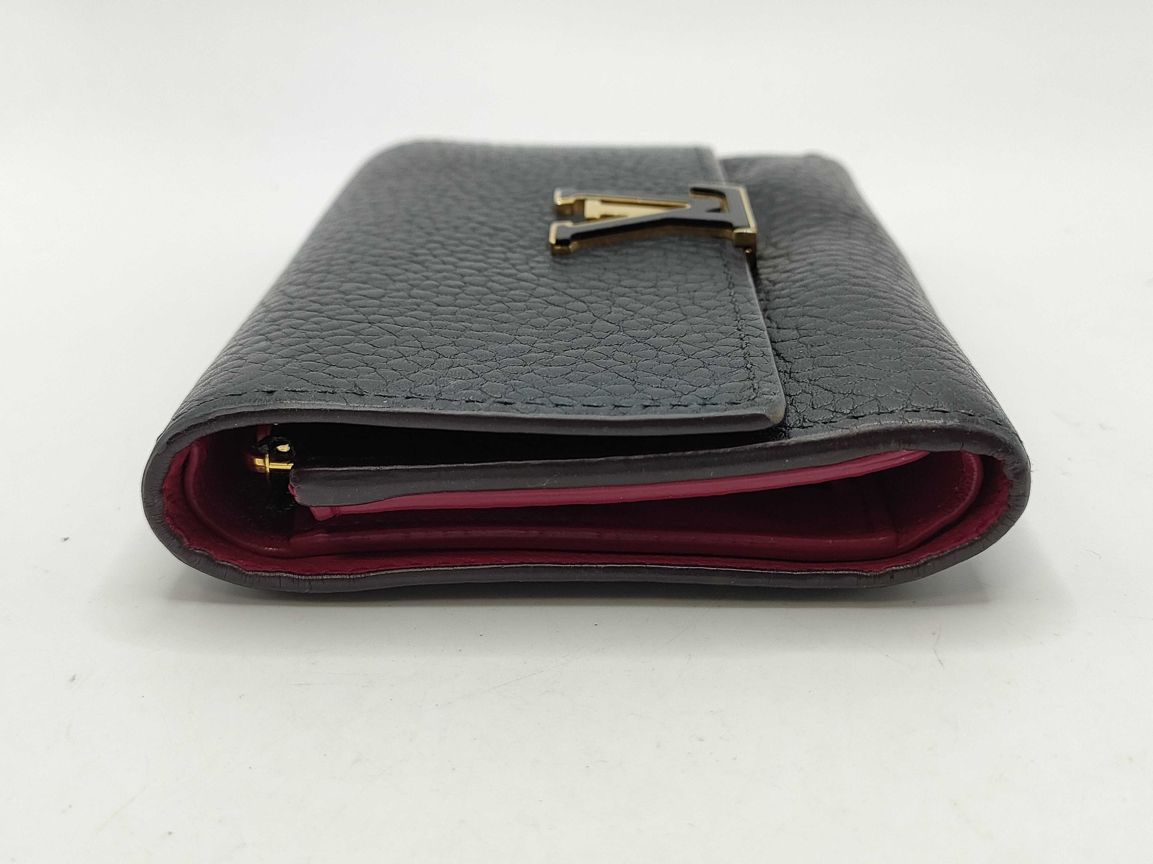 Portefeuille Capucines wallet with initials — view 4