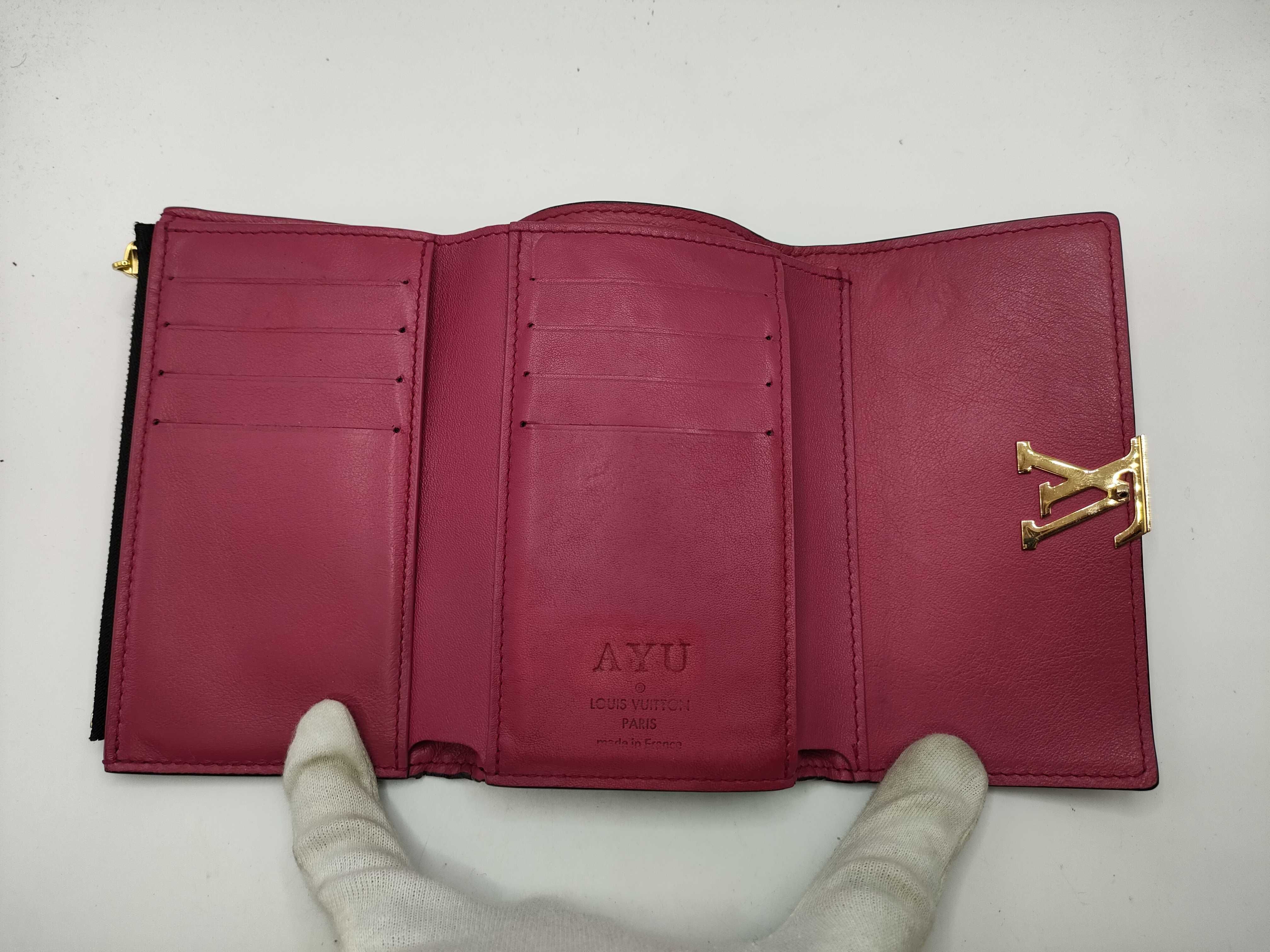 Portefeuille Capucines wallet with initials — view 6